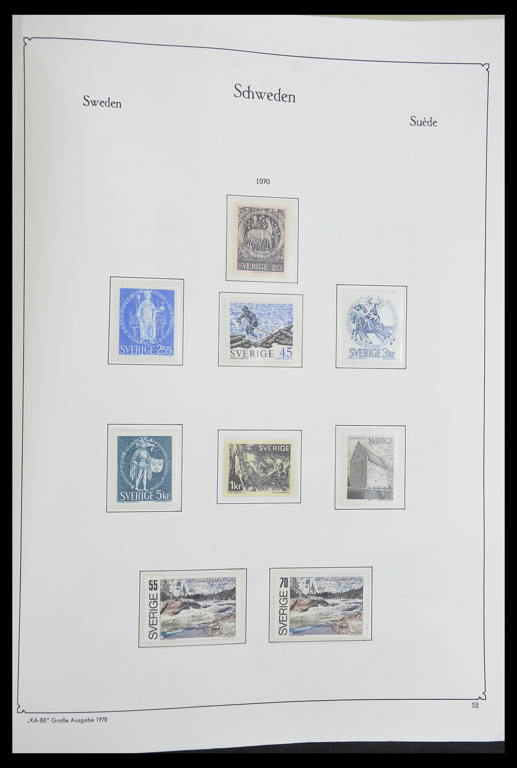 33379 235 - Stamp collection 33379 Scandinavia 1856-1972.