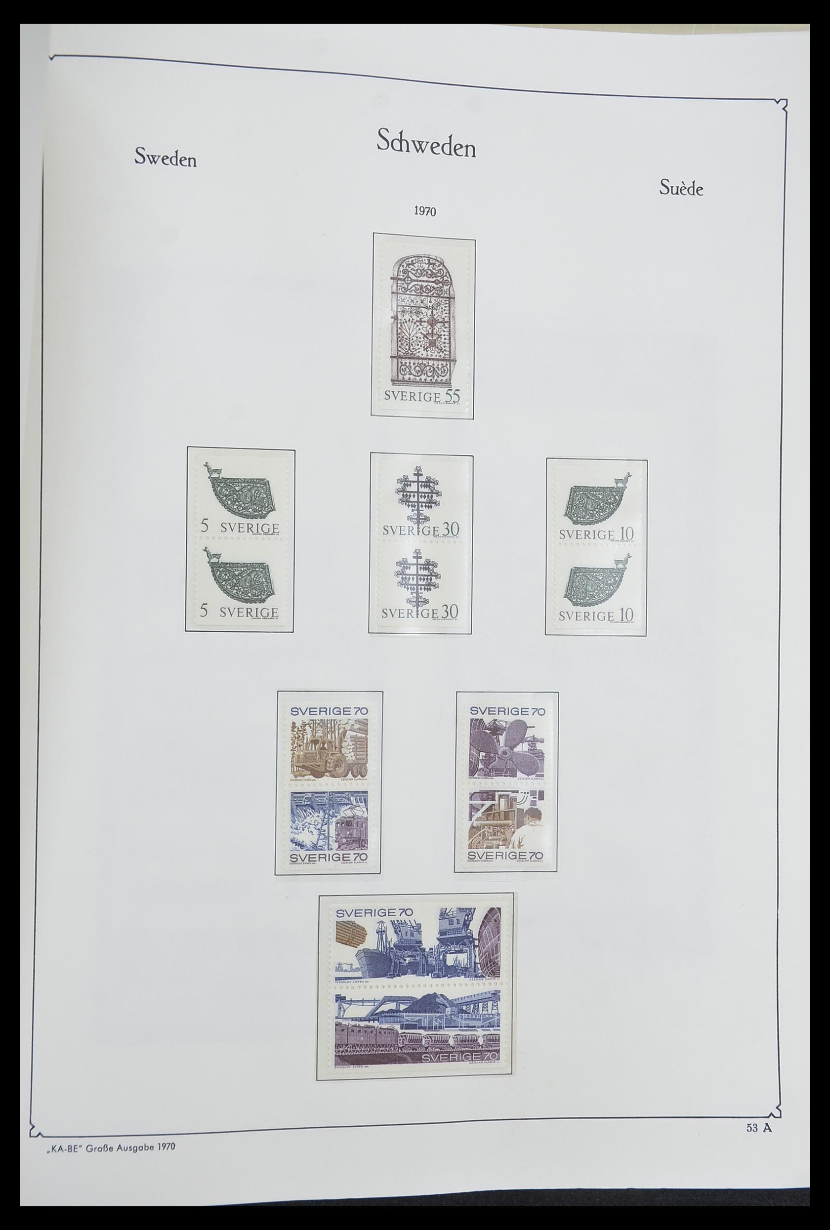 33379 237 - Stamp collection 33379 Scandinavia 1856-1972.
