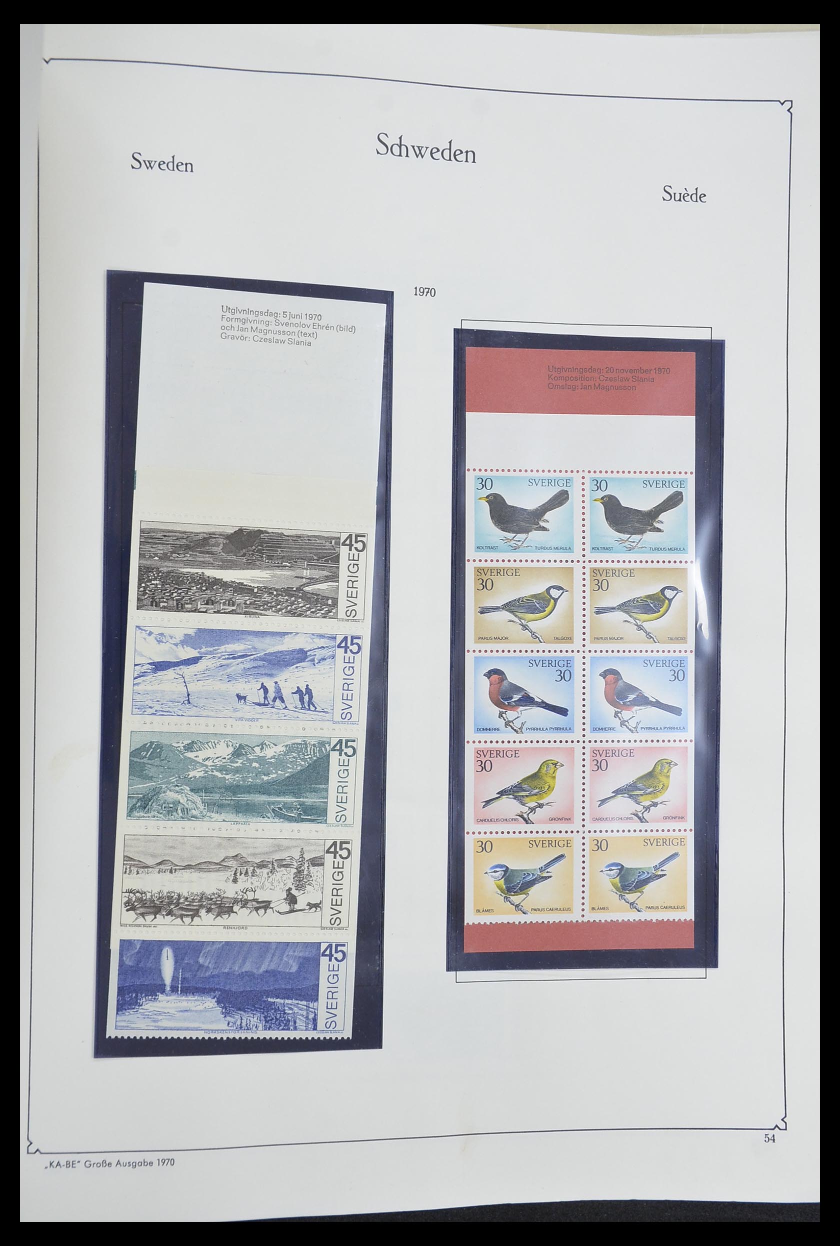 33379 238 - Stamp collection 33379 Scandinavia 1856-1972.