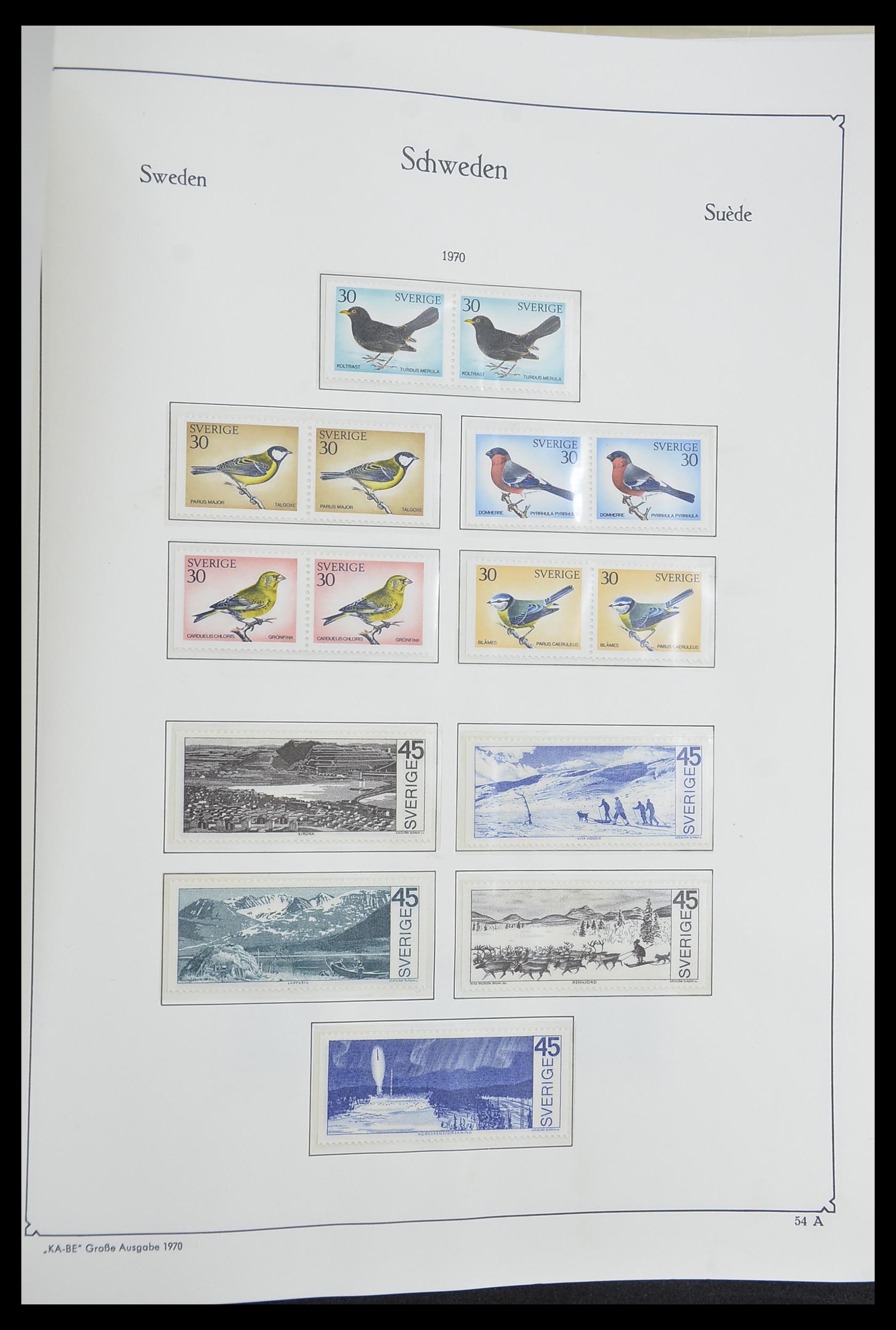 33379 239 - Stamp collection 33379 Scandinavia 1856-1972.