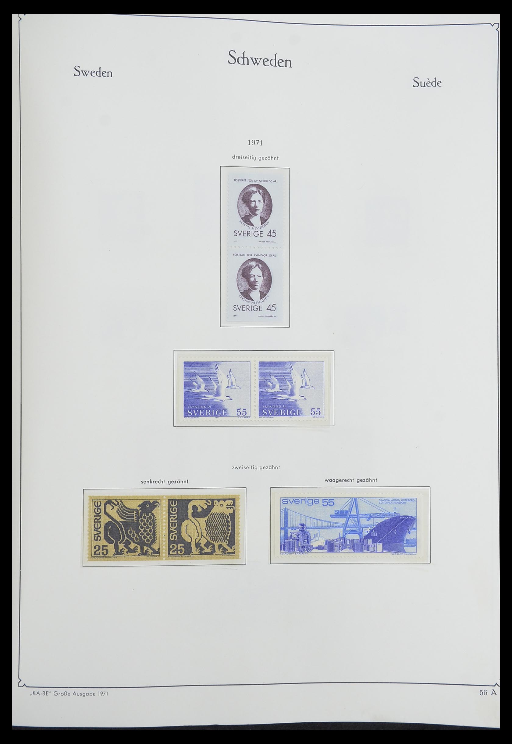 33379 243 - Postzegelverzameling 33379 Scandinavië 1856-1972.