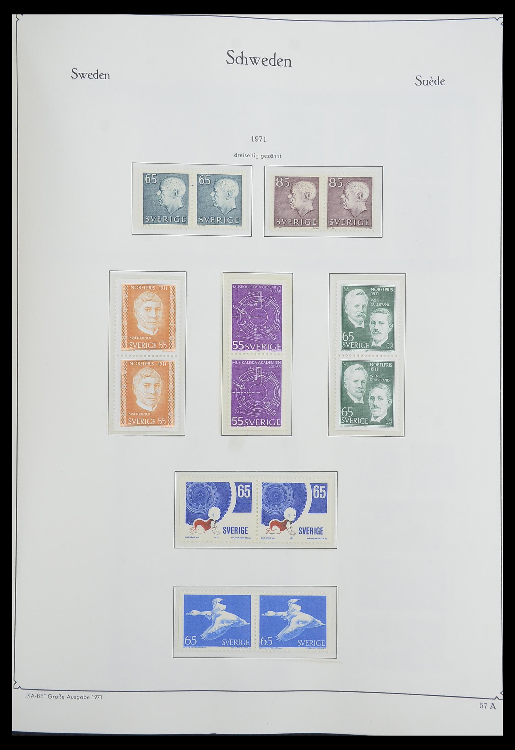 33379 245 - Postzegelverzameling 33379 Scandinavië 1856-1972.