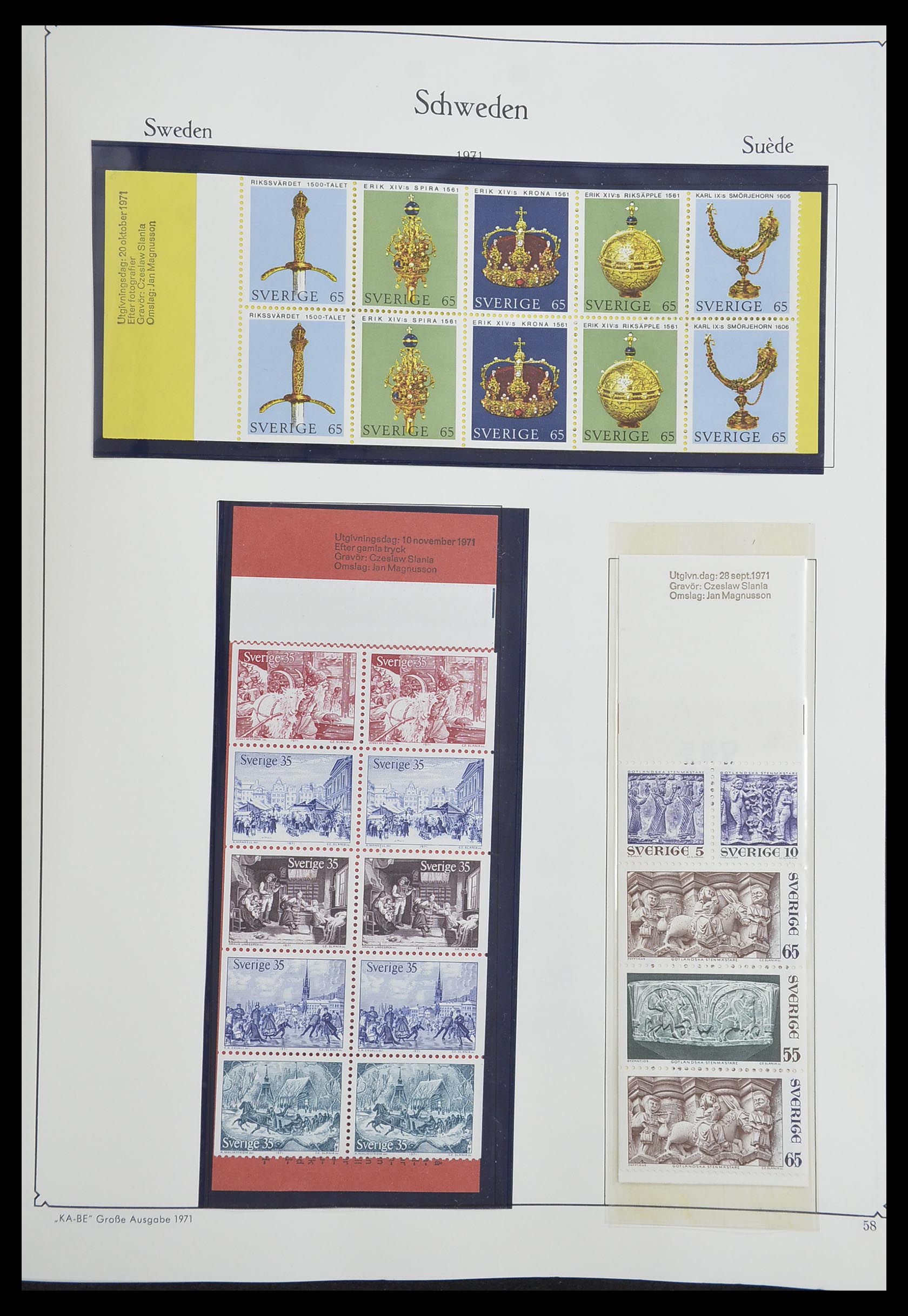 33379 246 - Postzegelverzameling 33379 Scandinavië 1856-1972.