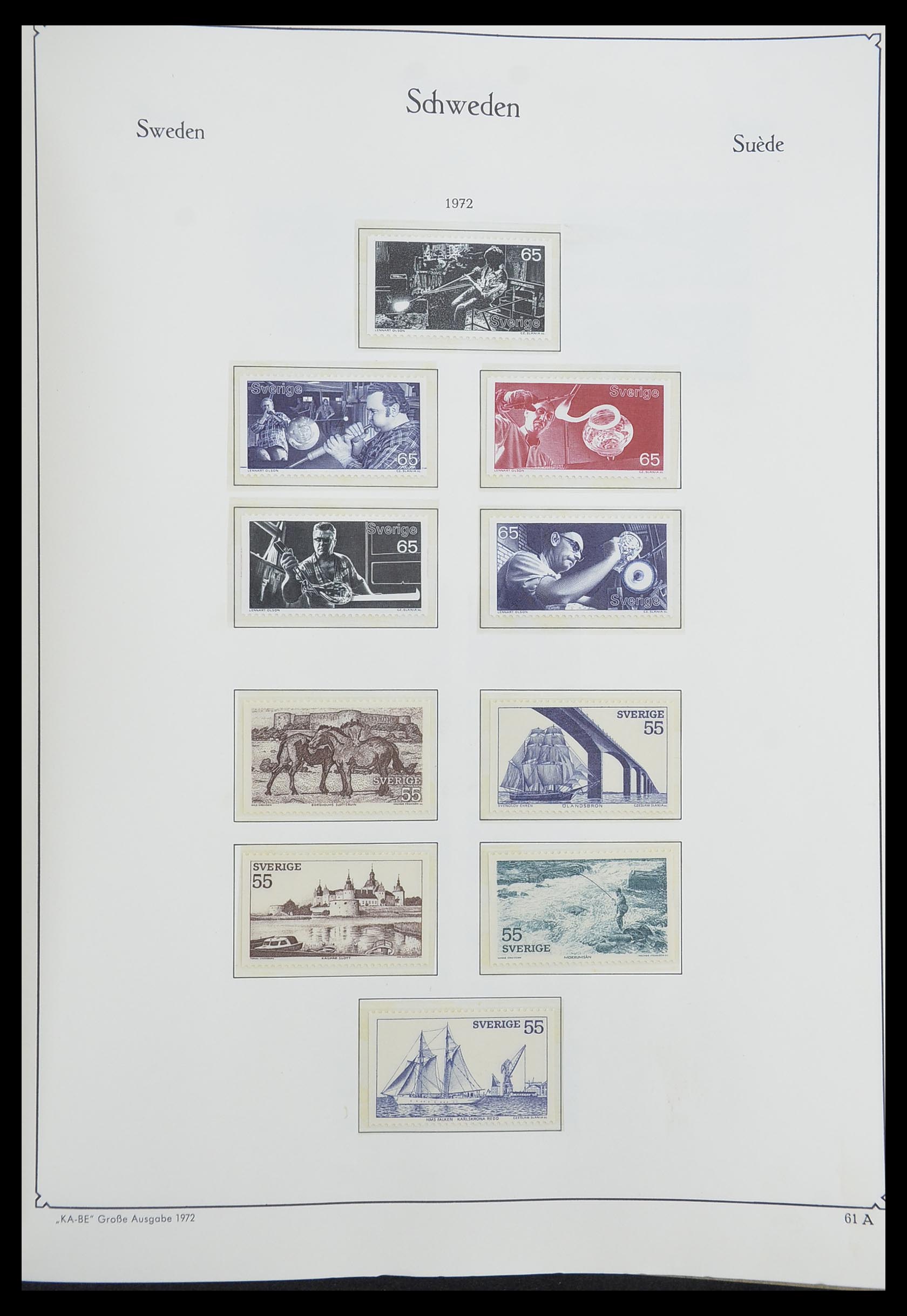 33379 251 - Postzegelverzameling 33379 Scandinavië 1856-1972.