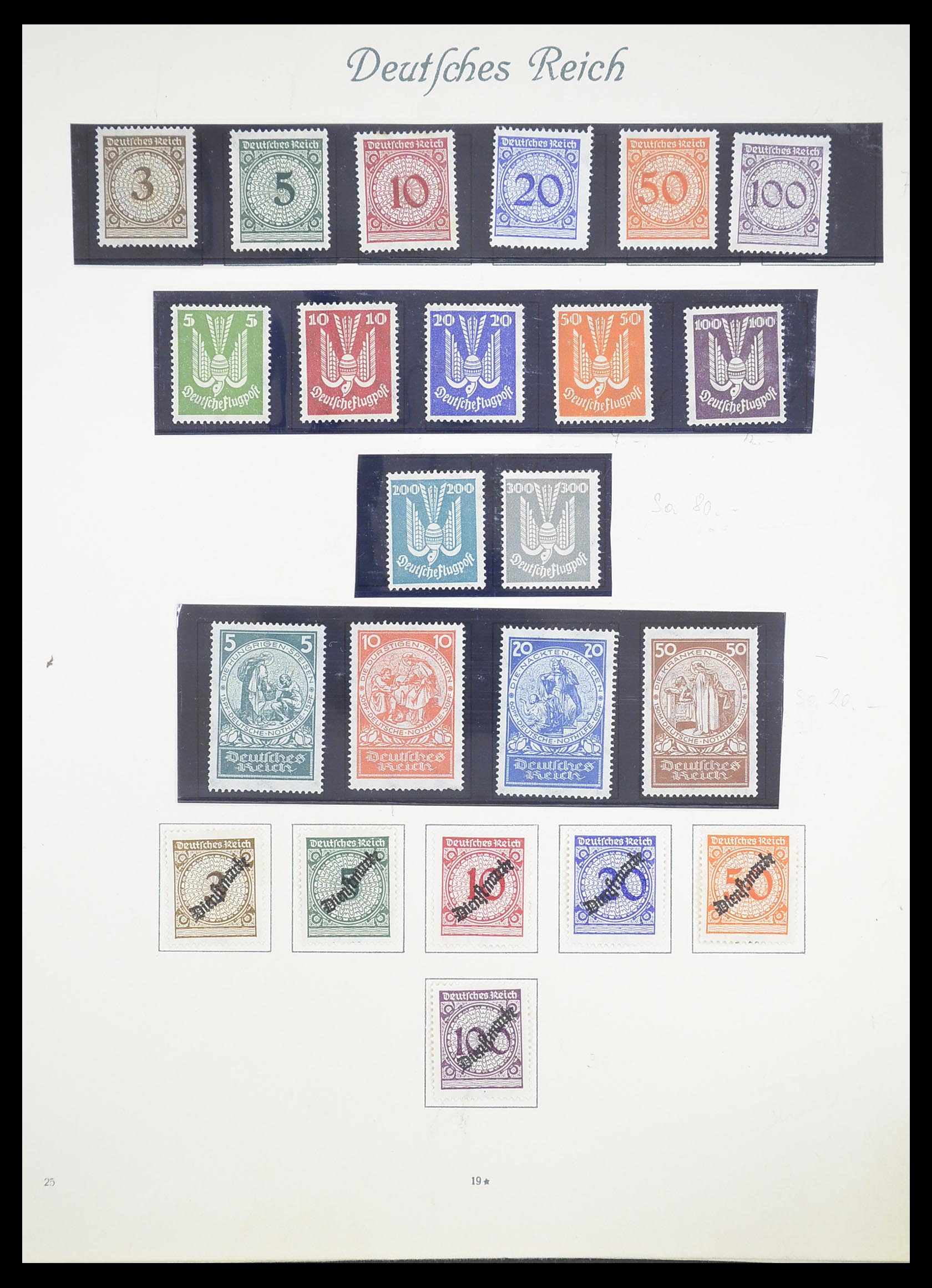 33380 022 - Stamp collection 33380 German Reich 1872-1945.