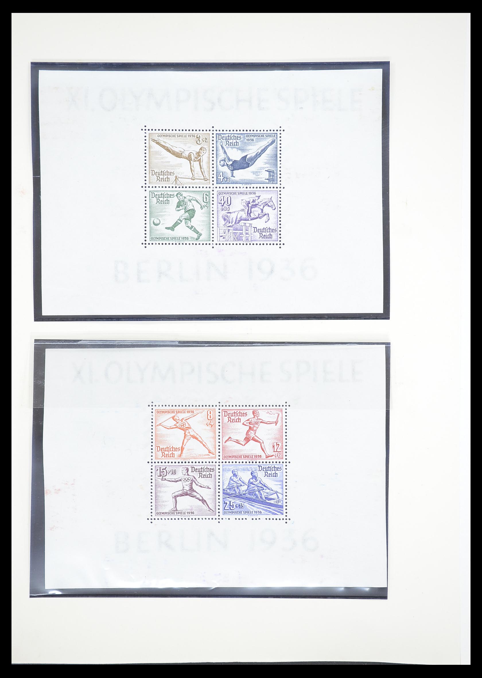 33380 043 - Postzegelverzameling 33380 Duitse Rijk 1872-1945.