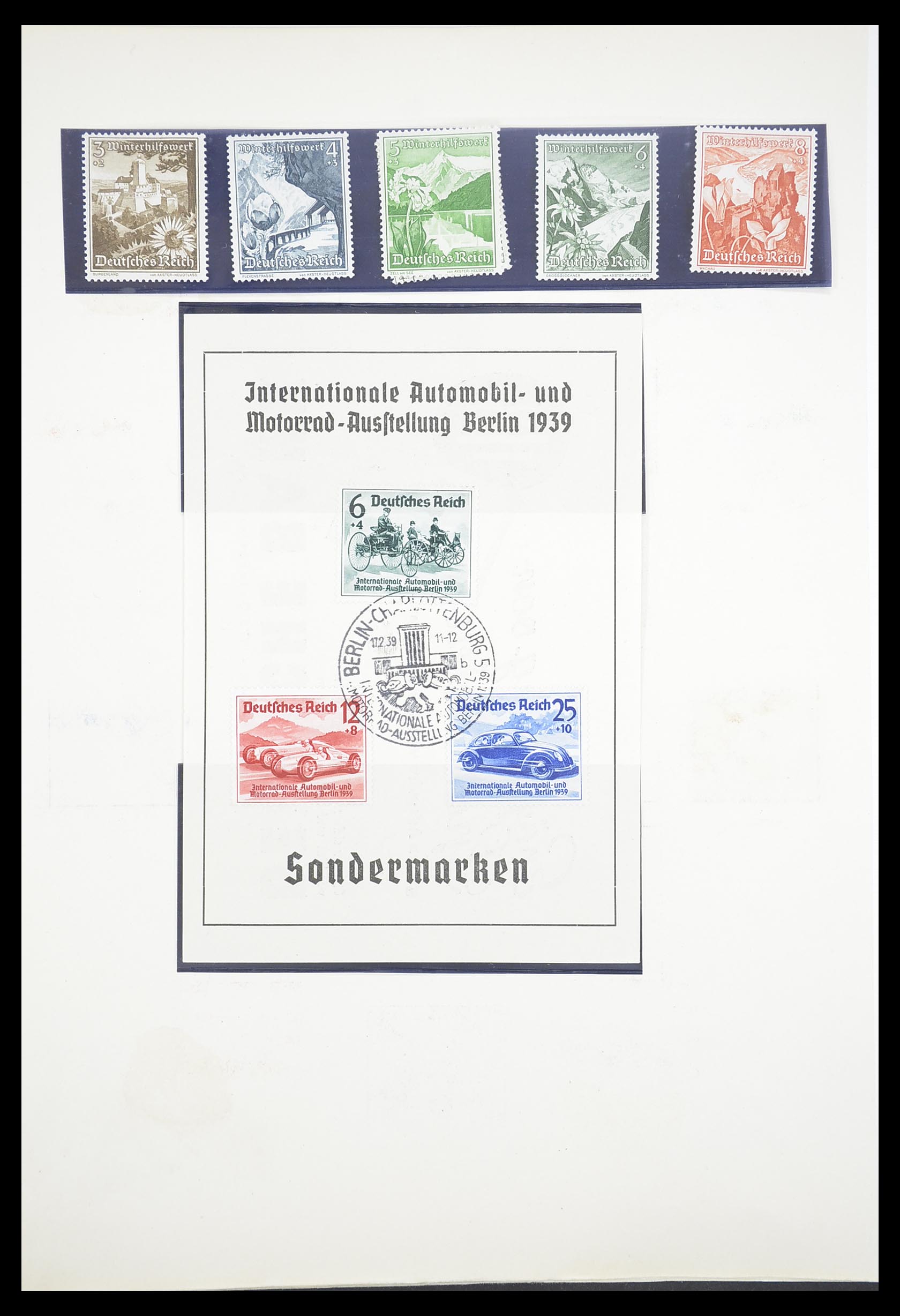 33380 053 - Stamp collection 33380 German Reich 1872-1945.