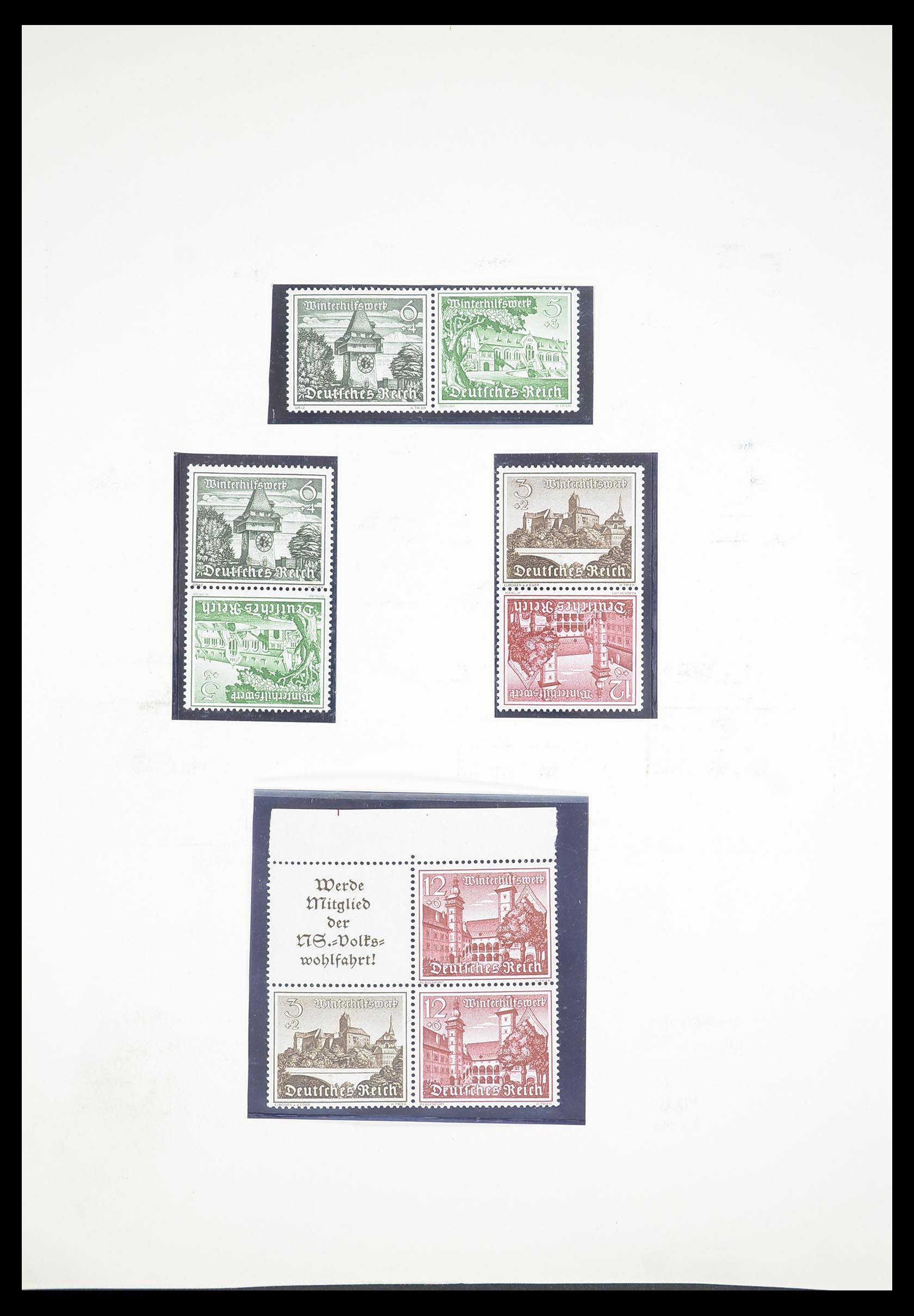 33380 056 - Postzegelverzameling 33380 Duitse Rijk 1872-1945.