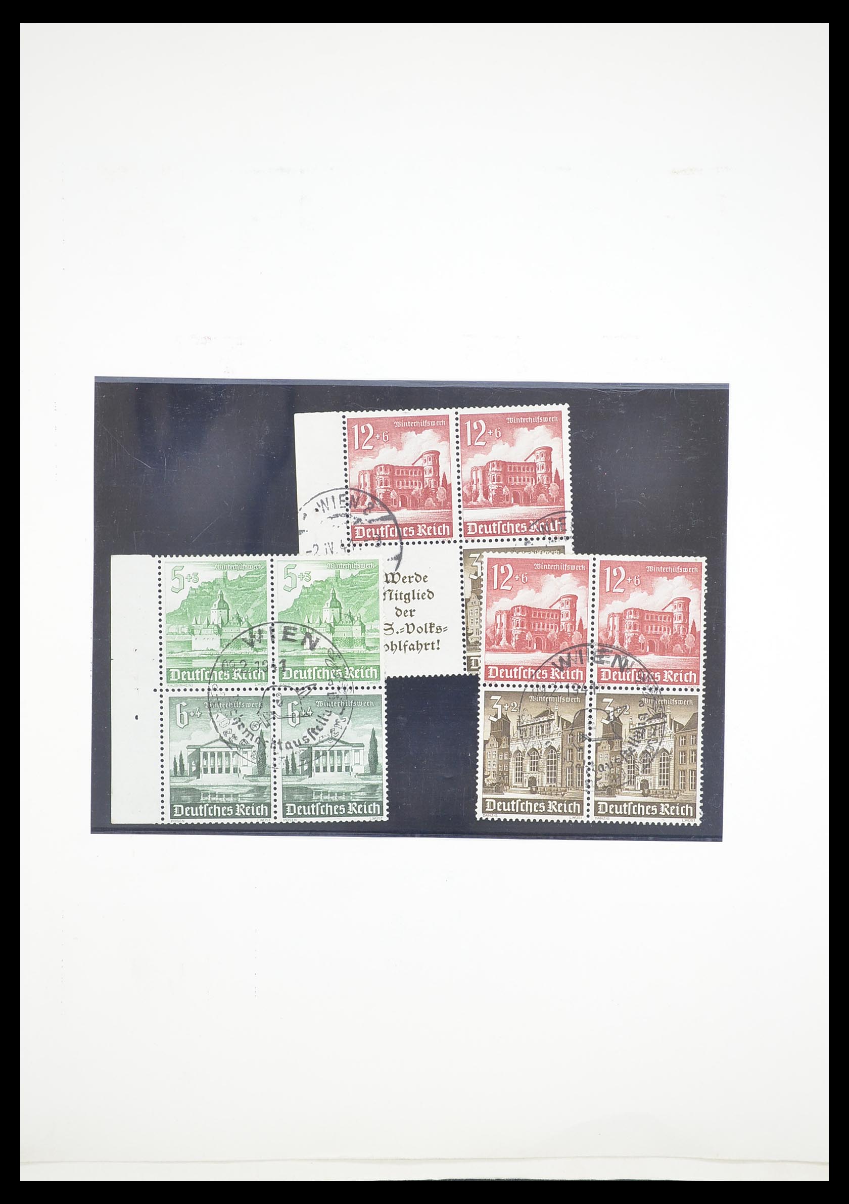 33380 058 - Stamp collection 33380 German Reich 1872-1945.