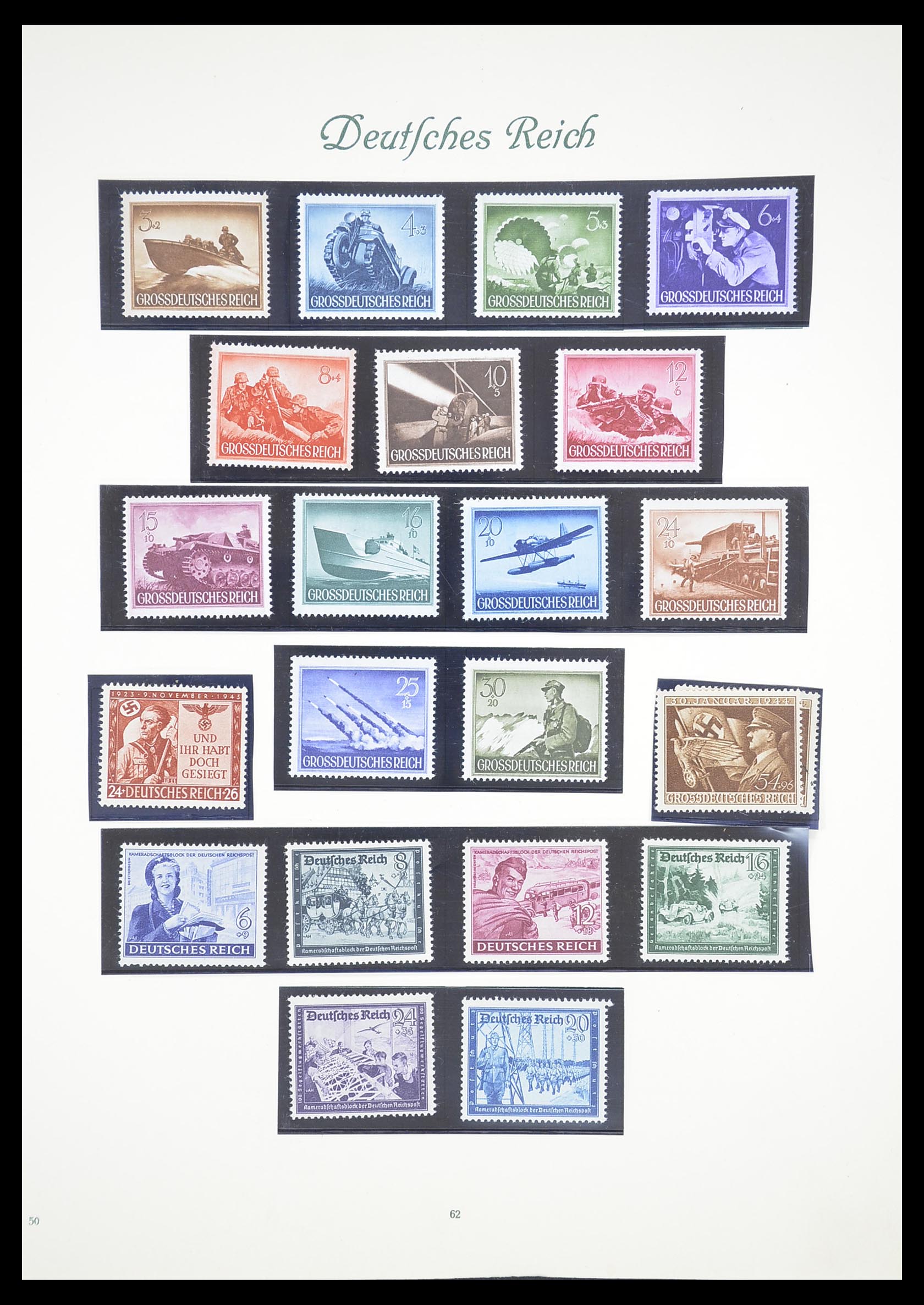 33380 069 - Postzegelverzameling 33380 Duitse Rijk 1872-1945.