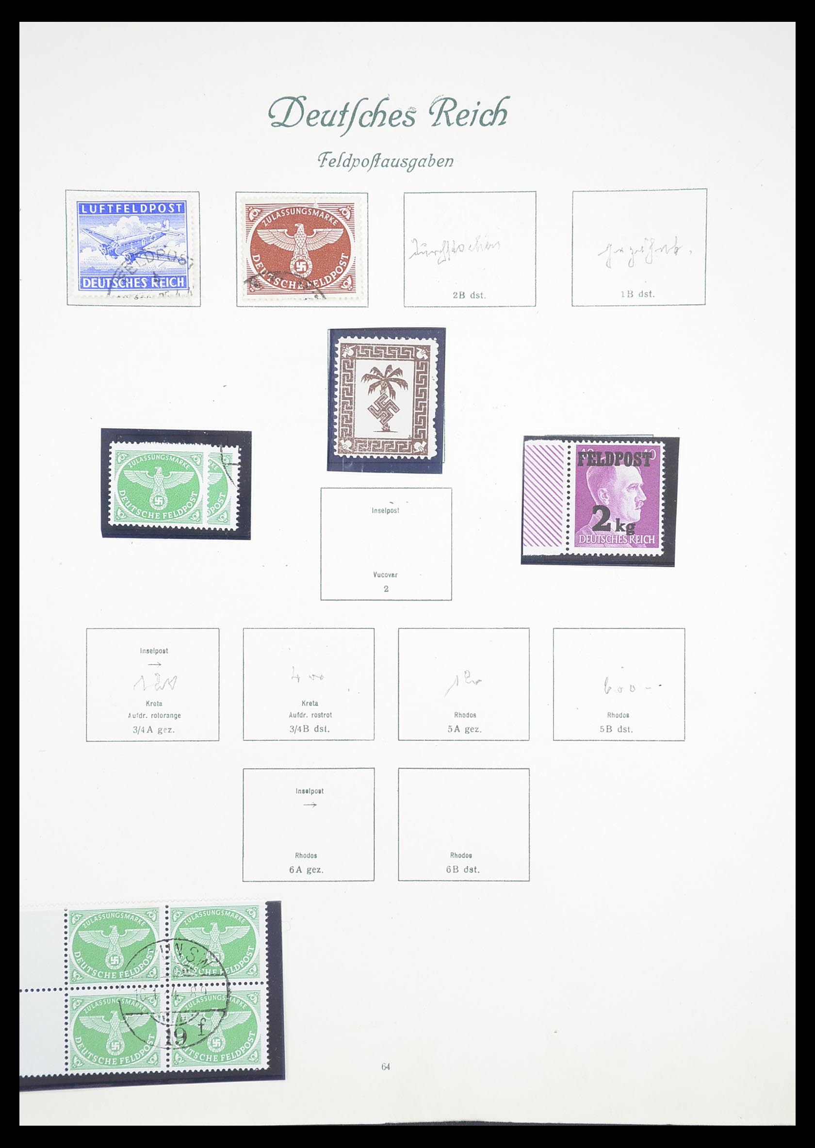 33380 071 - Stamp collection 33380 German Reich 1872-1945.