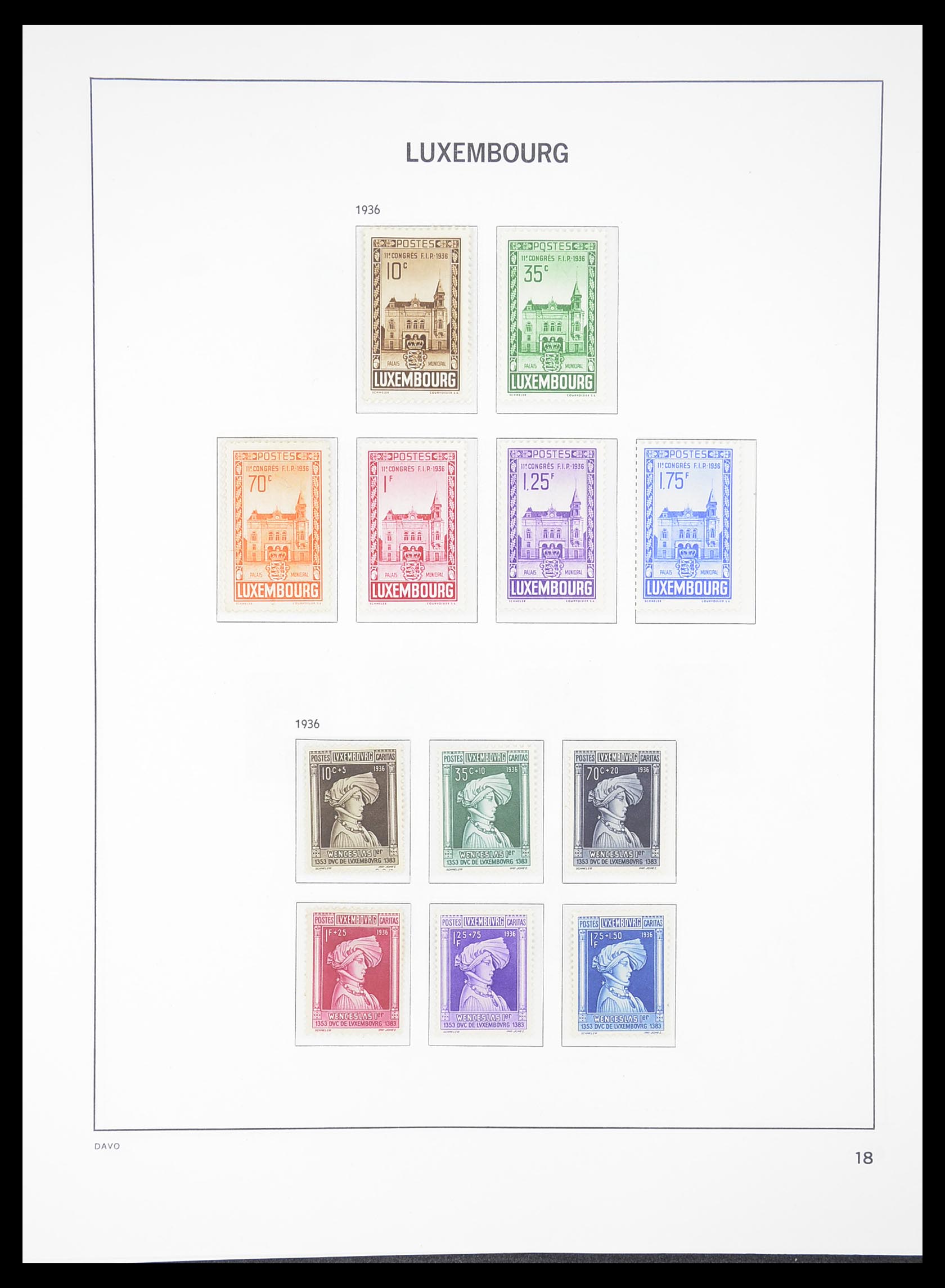 33381 018 - Postzegelverzameling 33381 Luxemburg 1852-2010.