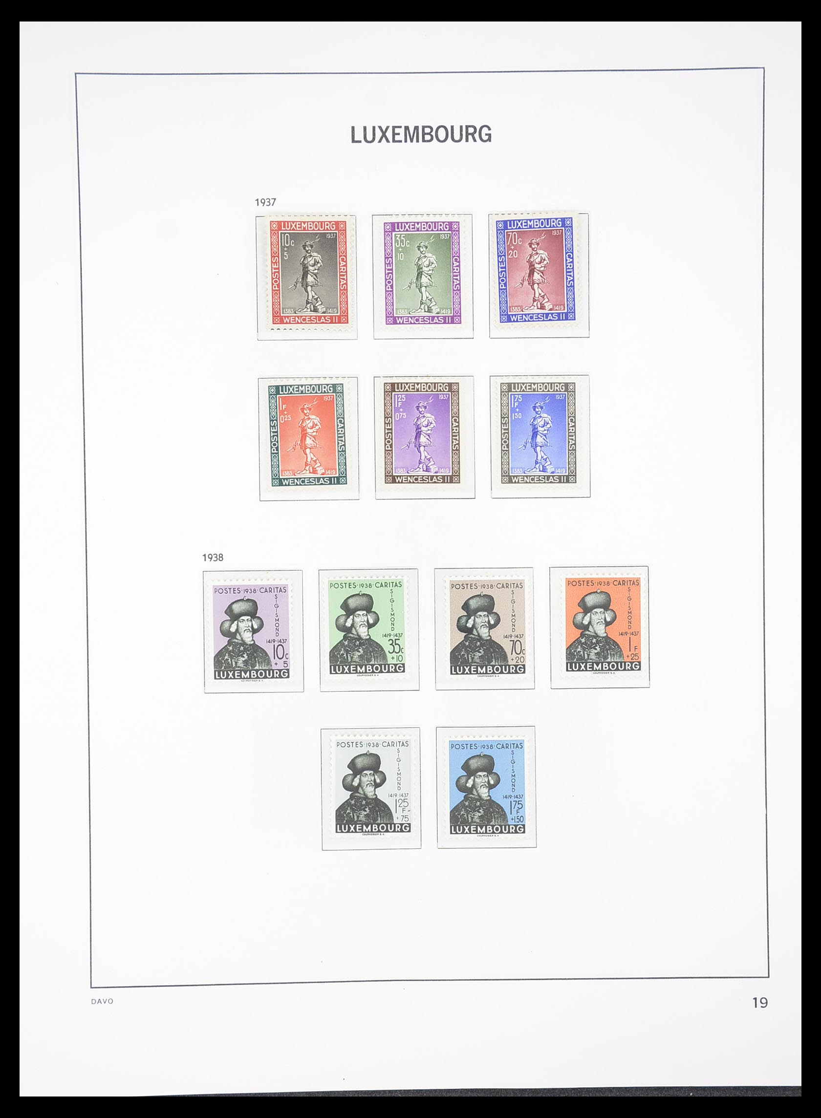 33381 019 - Postzegelverzameling 33381 Luxemburg 1852-2010.