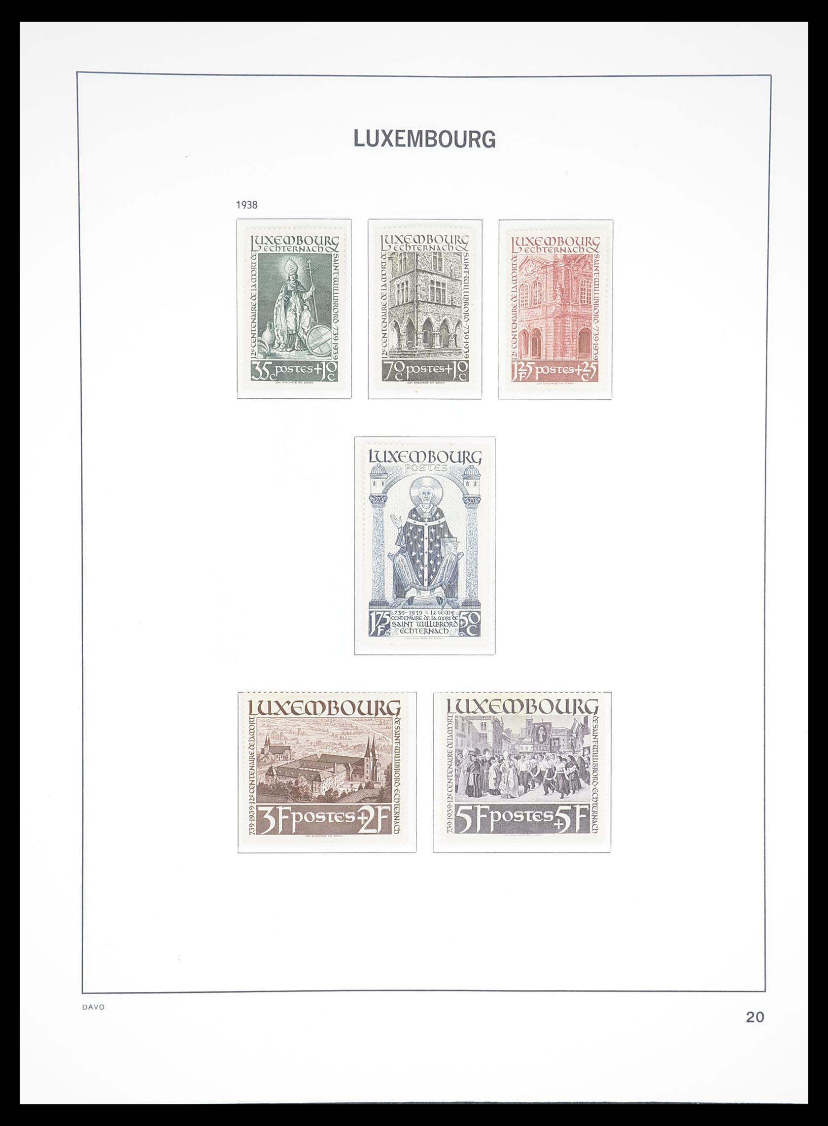 33381 020 - Stamp collection 33381 Luxembourg 1852-2010.