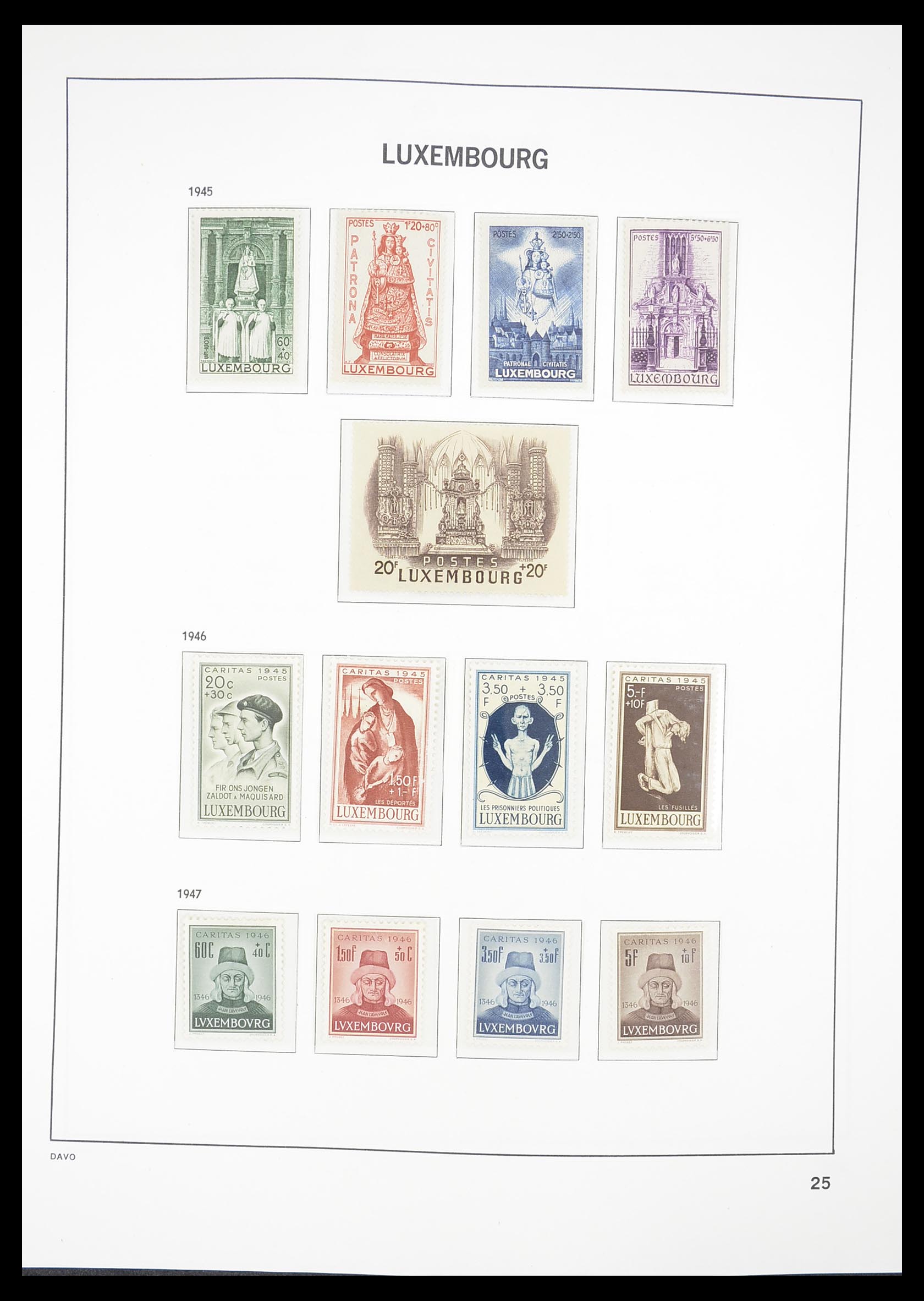 33381 026 - Postzegelverzameling 33381 Luxemburg 1852-2010.