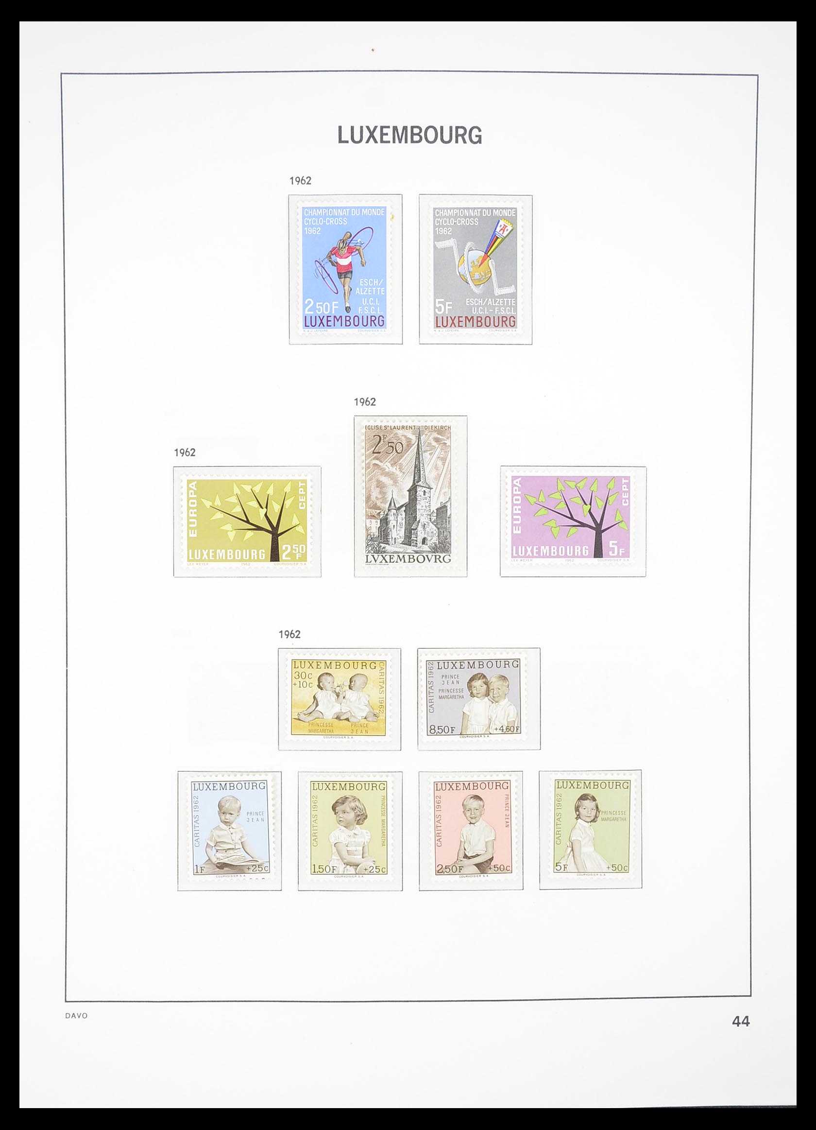 33381 045 - Postzegelverzameling 33381 Luxemburg 1852-2010.