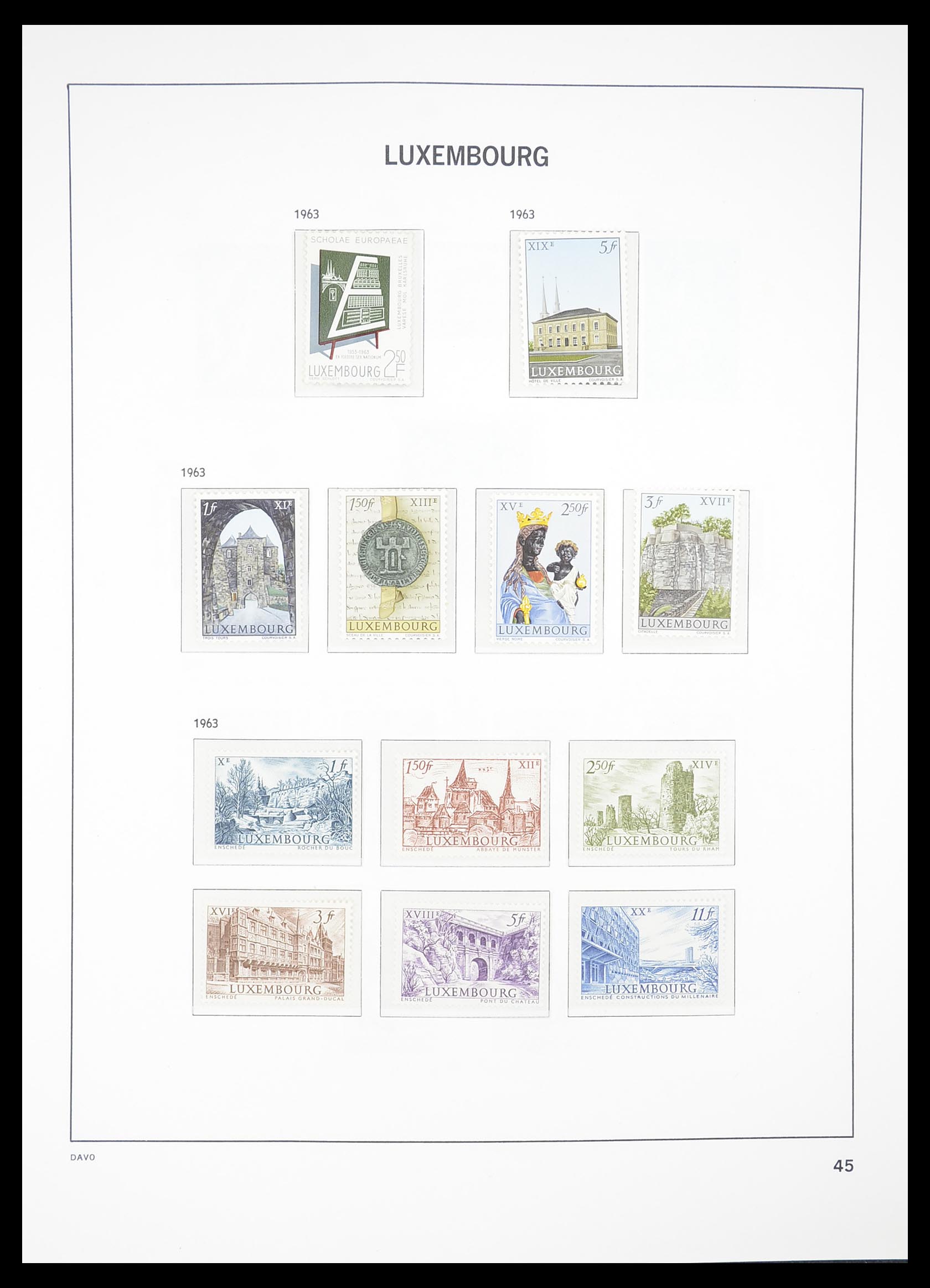 33381 046 - Postzegelverzameling 33381 Luxemburg 1852-2010.