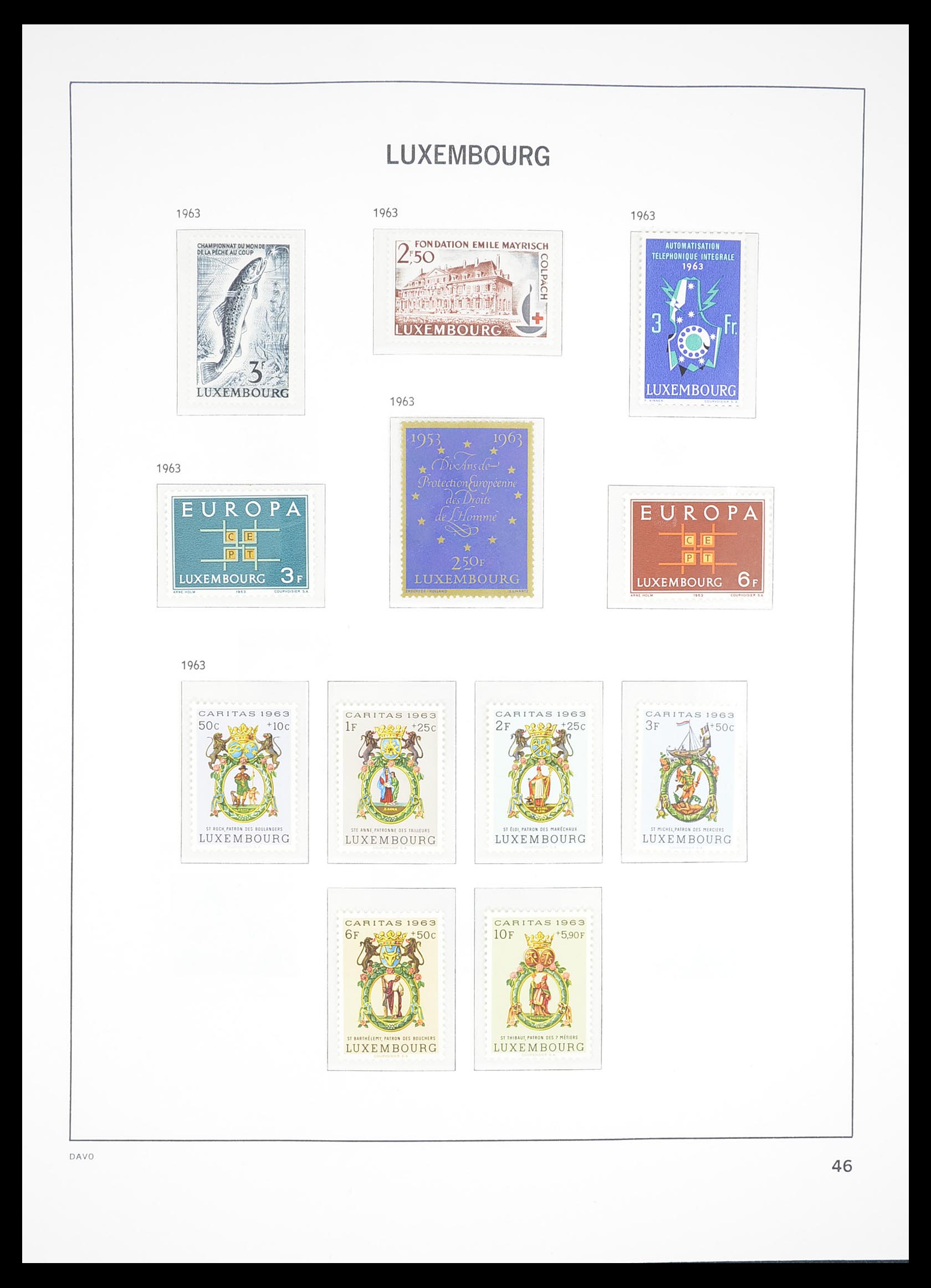 33381 047 - Postzegelverzameling 33381 Luxemburg 1852-2010.