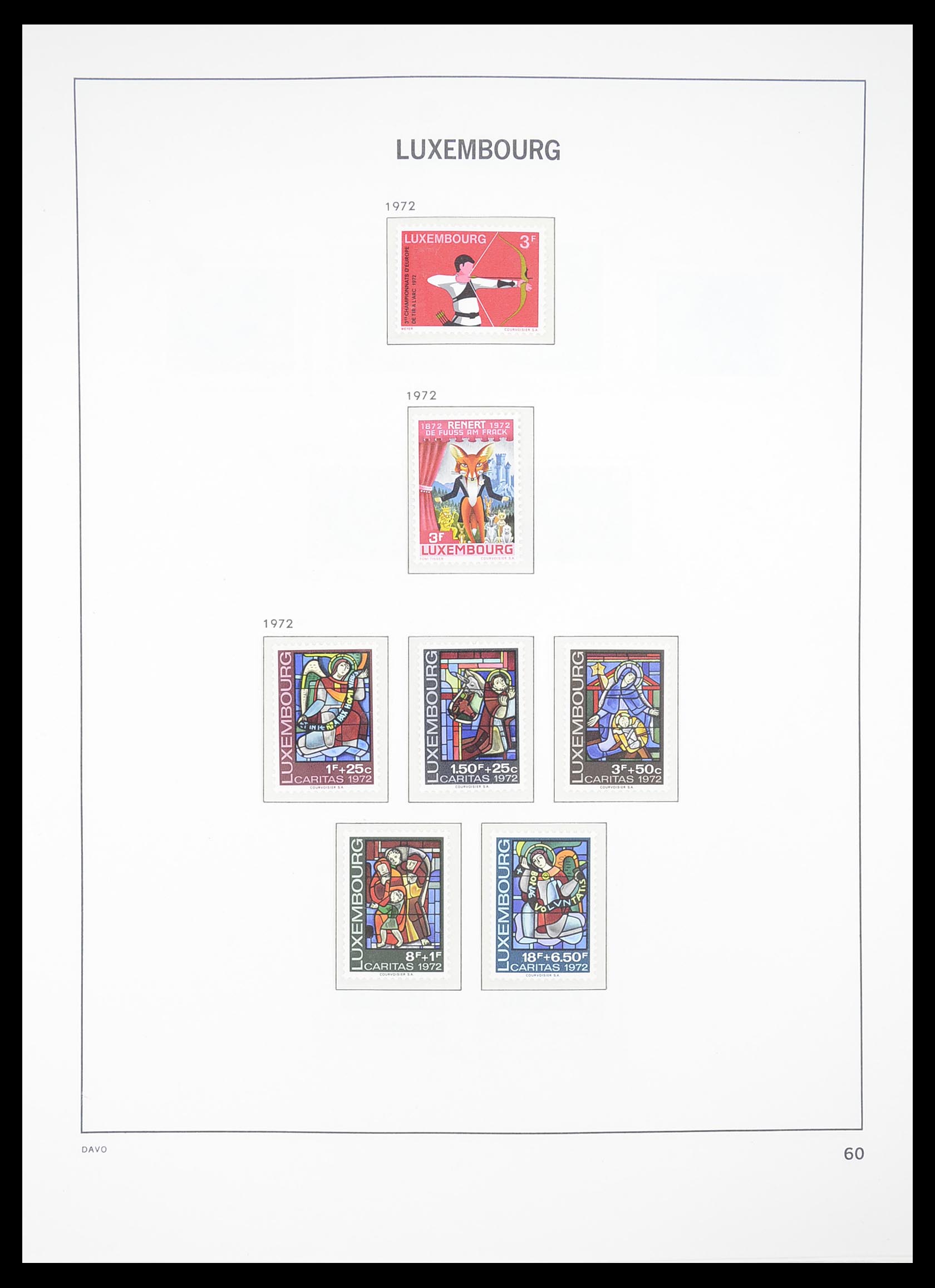 33381 062 - Postzegelverzameling 33381 Luxemburg 1852-2010.