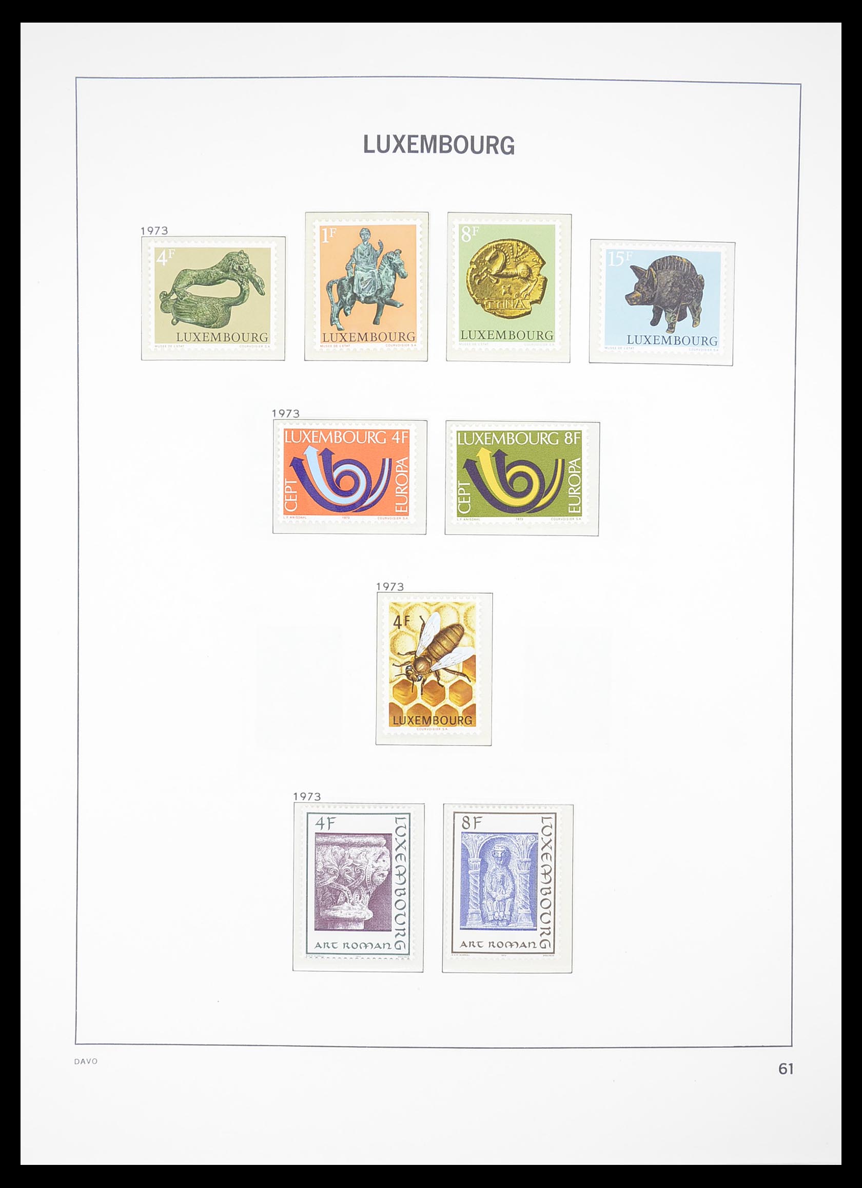 33381 063 - Postzegelverzameling 33381 Luxemburg 1852-2010.