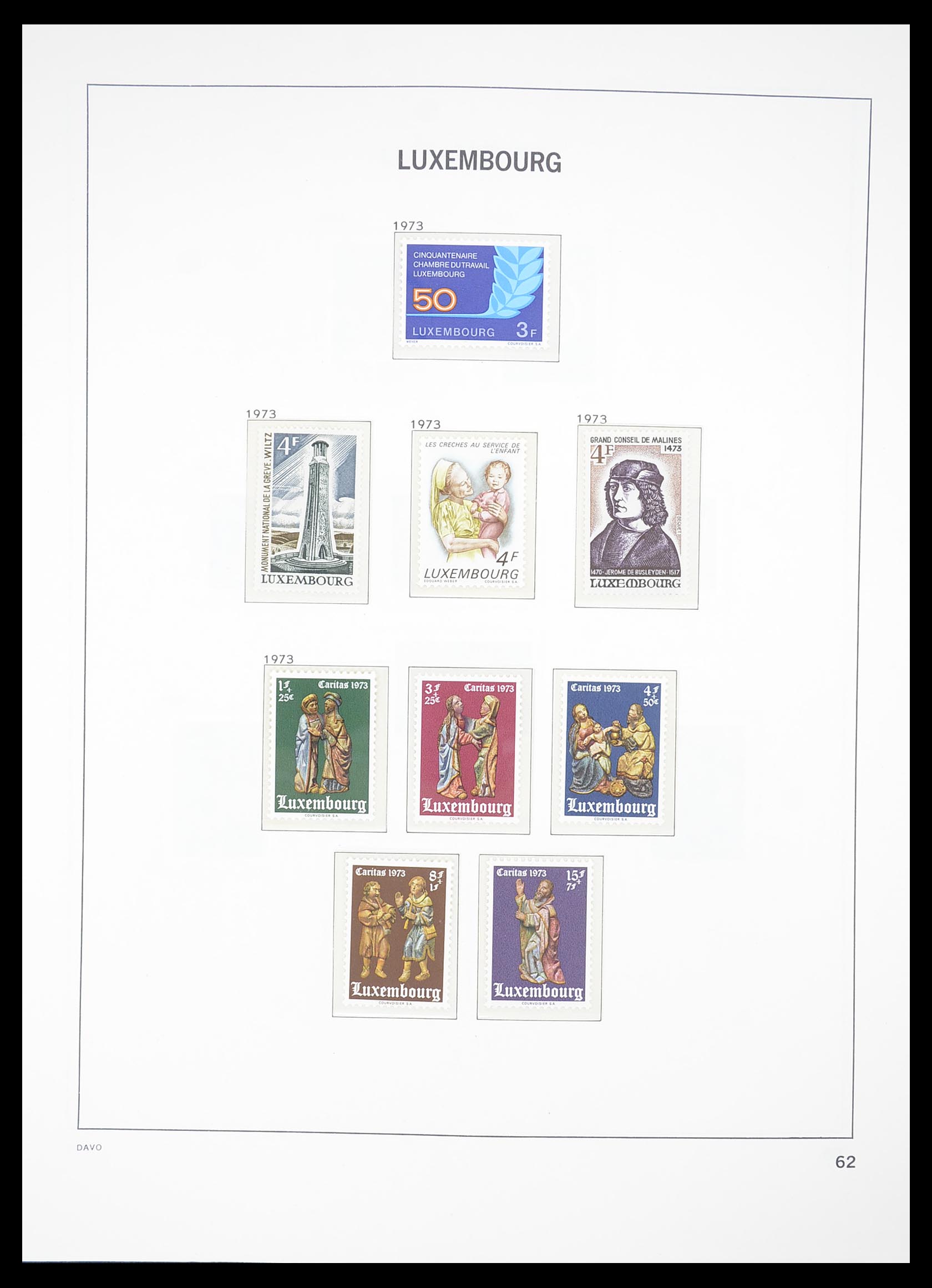 33381 064 - Postzegelverzameling 33381 Luxemburg 1852-2010.