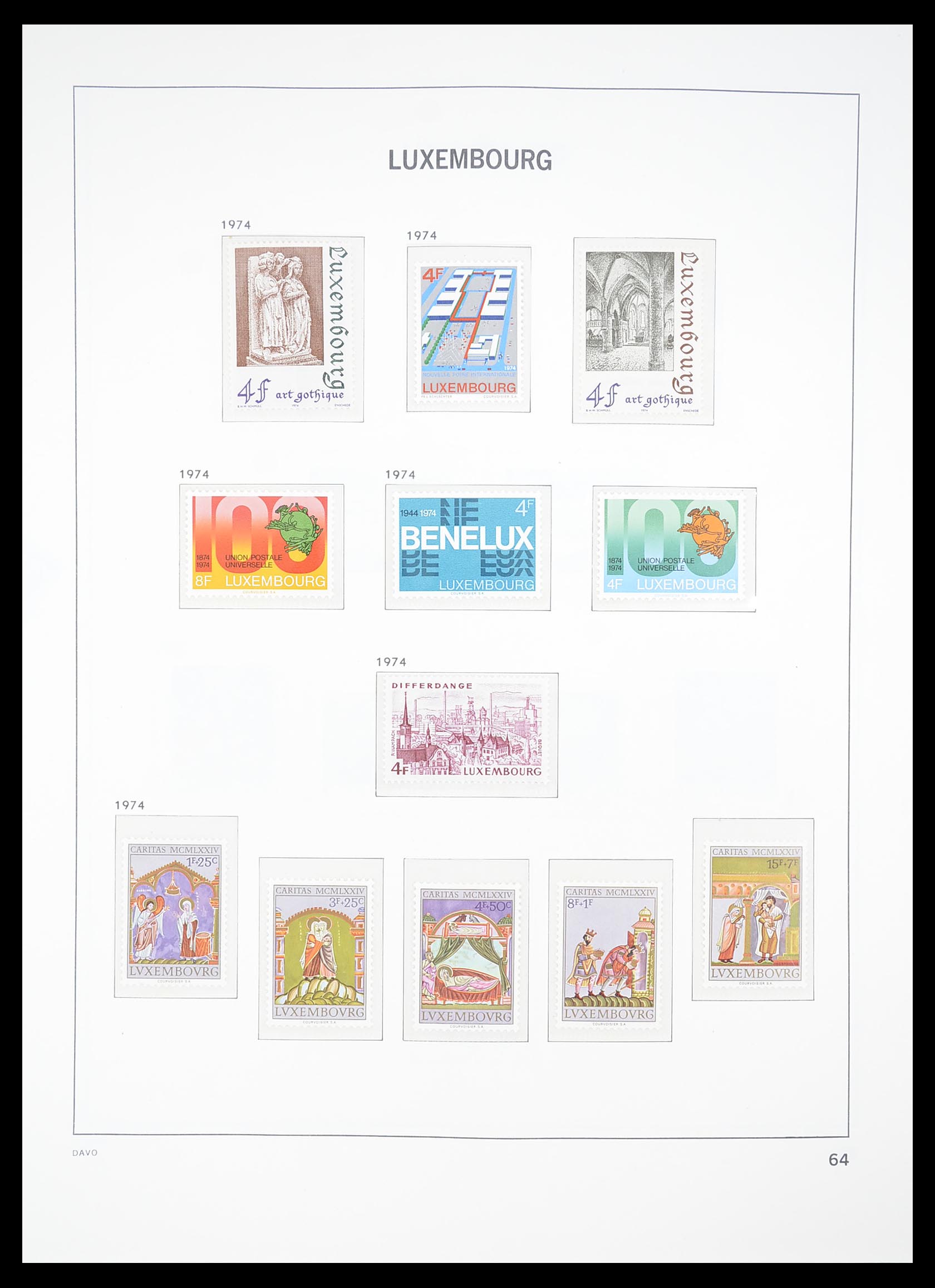 33381 066 - Postzegelverzameling 33381 Luxemburg 1852-2010.
