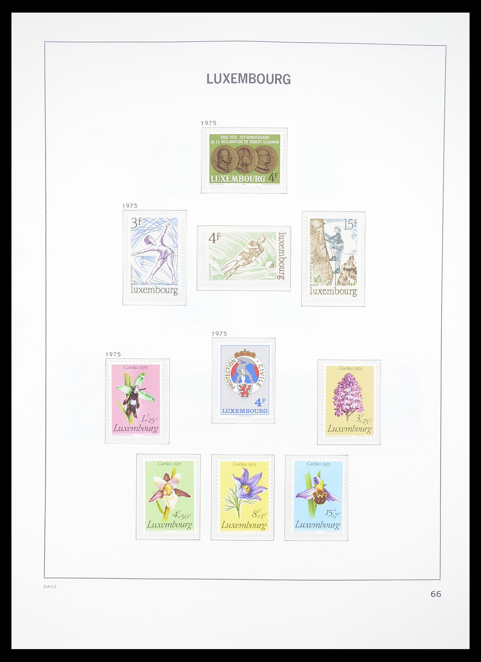 33381 068 - Postzegelverzameling 33381 Luxemburg 1852-2010.