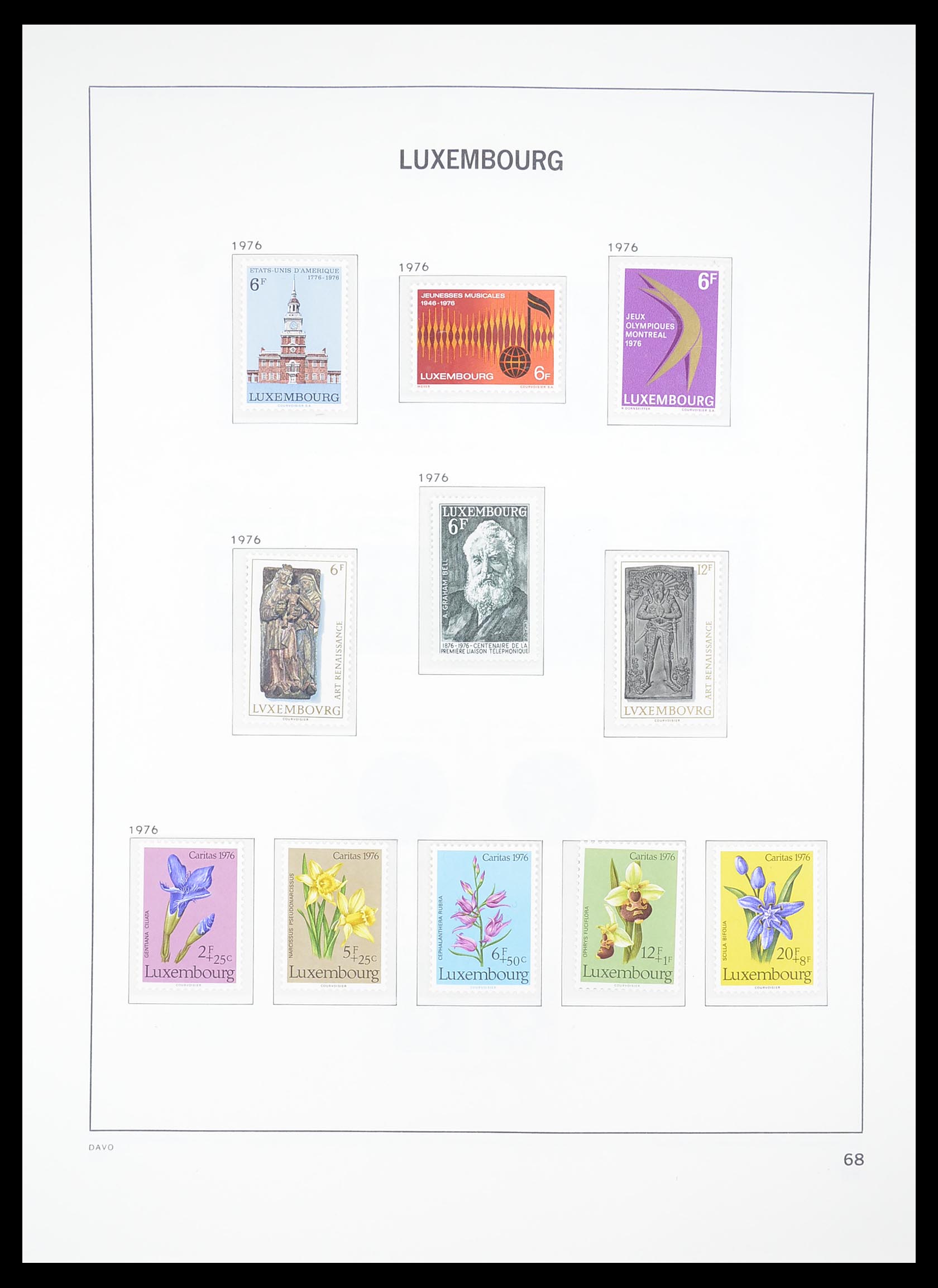 33381 070 - Postzegelverzameling 33381 Luxemburg 1852-2010.
