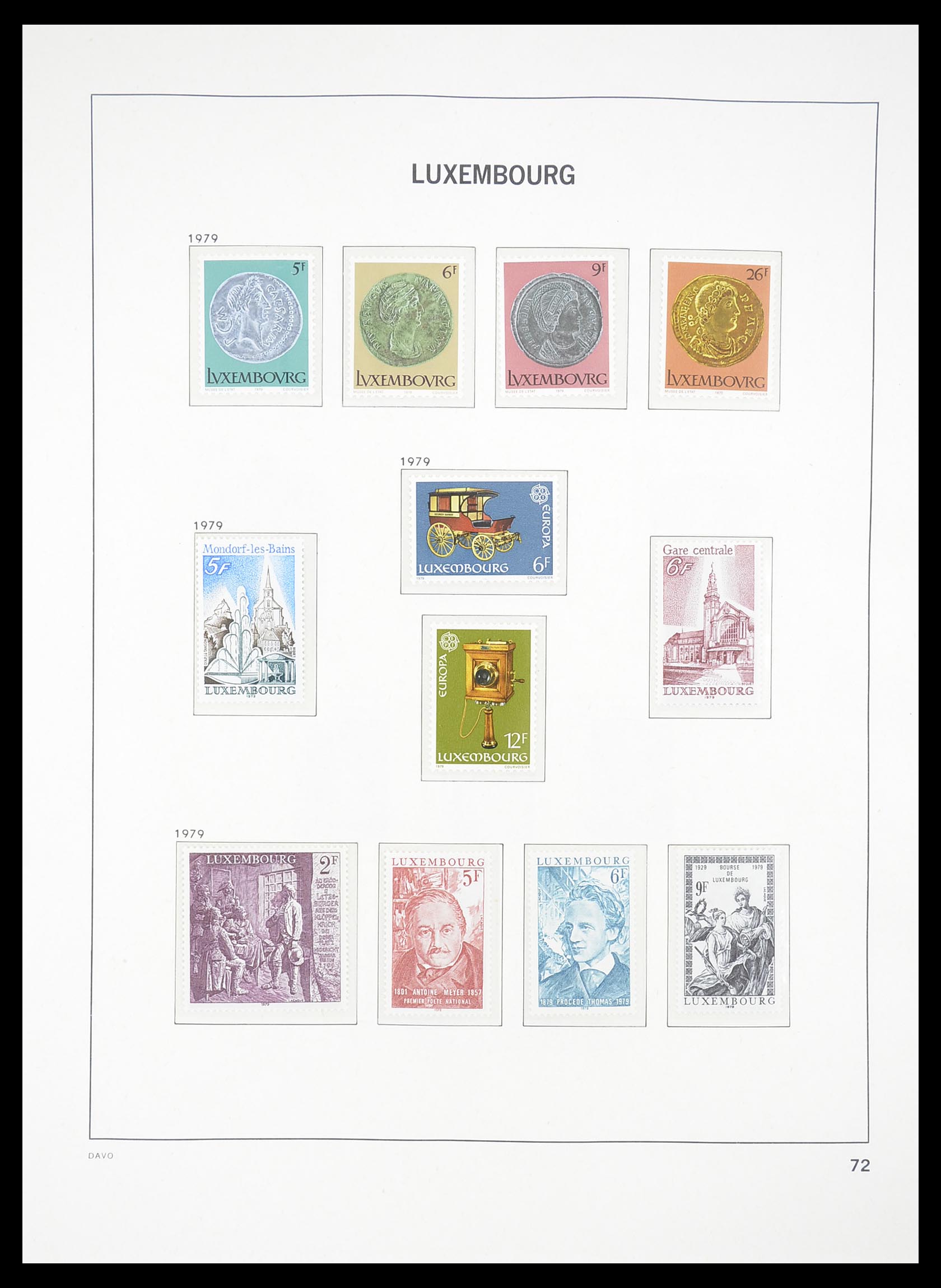 33381 075 - Postzegelverzameling 33381 Luxemburg 1852-2010.