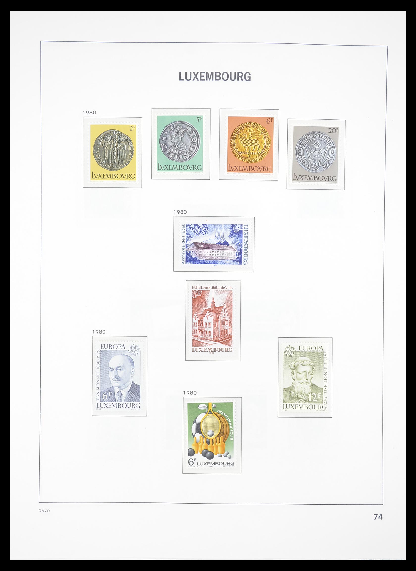33381 078 - Postzegelverzameling 33381 Luxemburg 1852-2010.