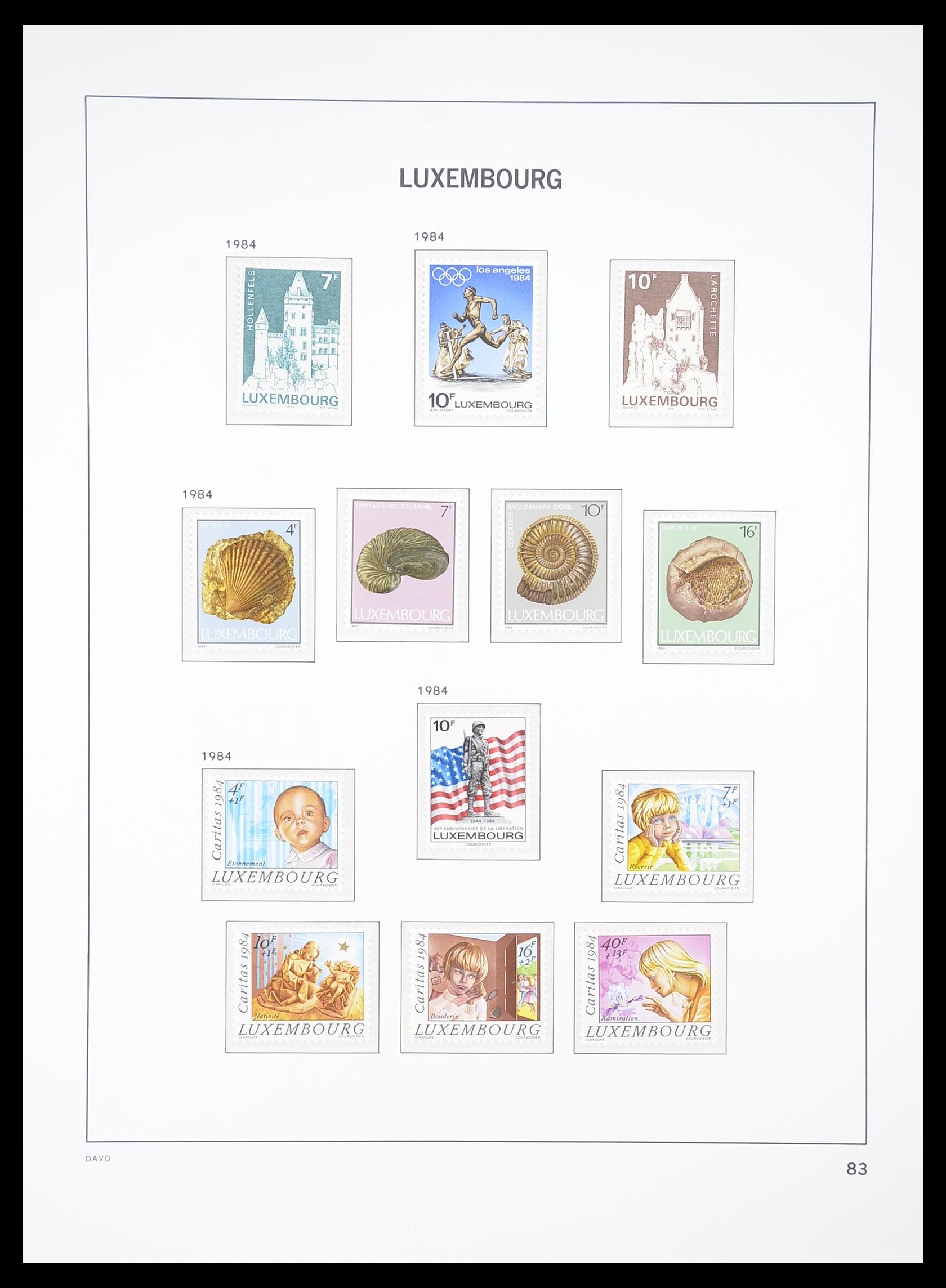 33381 087 - Postzegelverzameling 33381 Luxemburg 1852-2010.