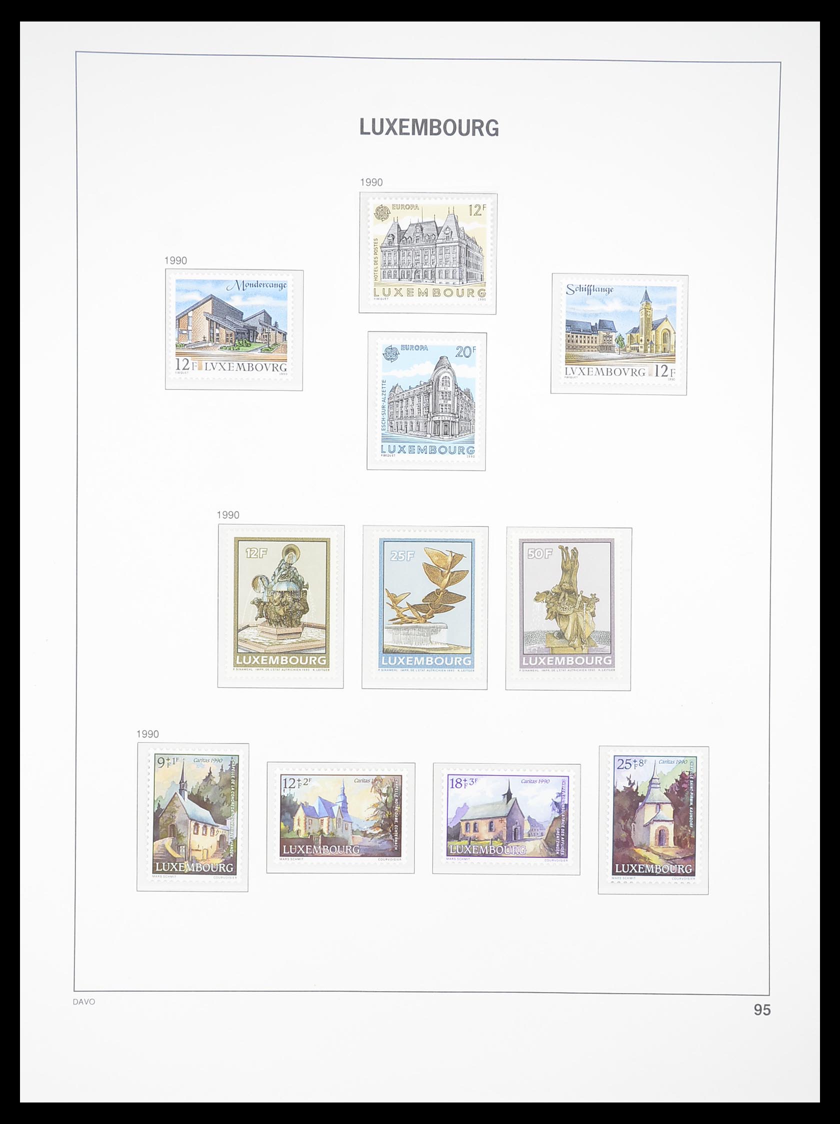 33381 101 - Postzegelverzameling 33381 Luxemburg 1852-2010.