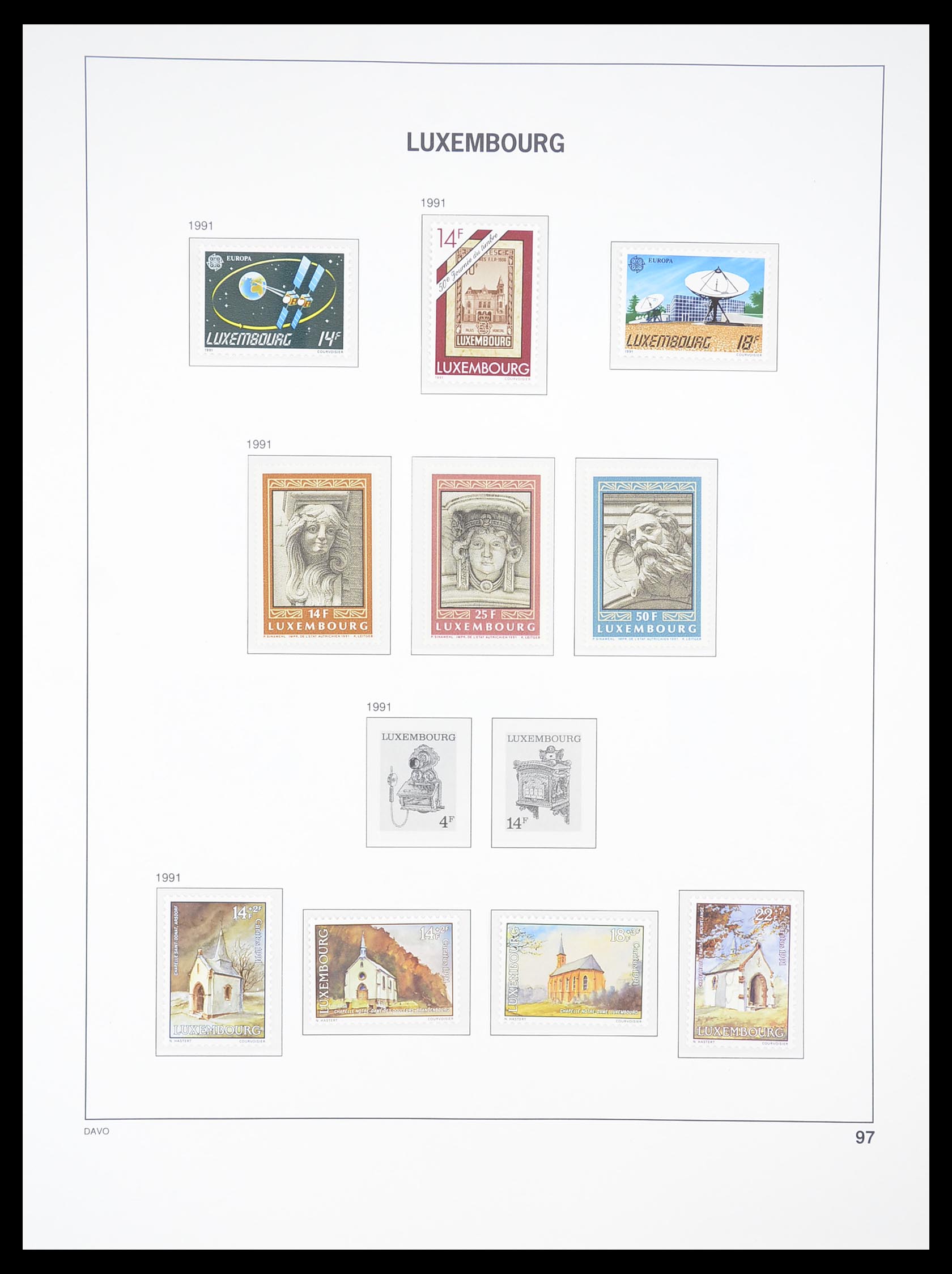 33381 103 - Postzegelverzameling 33381 Luxemburg 1852-2010.