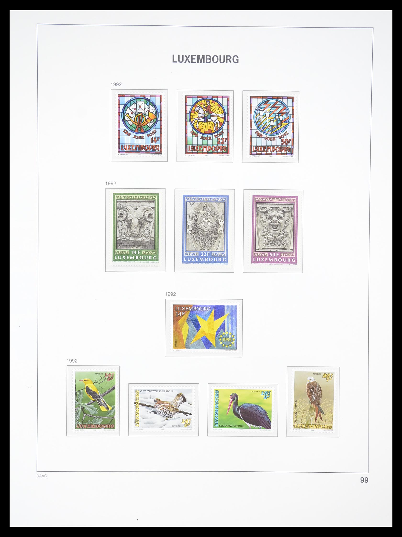 33381 105 - Postzegelverzameling 33381 Luxemburg 1852-2010.