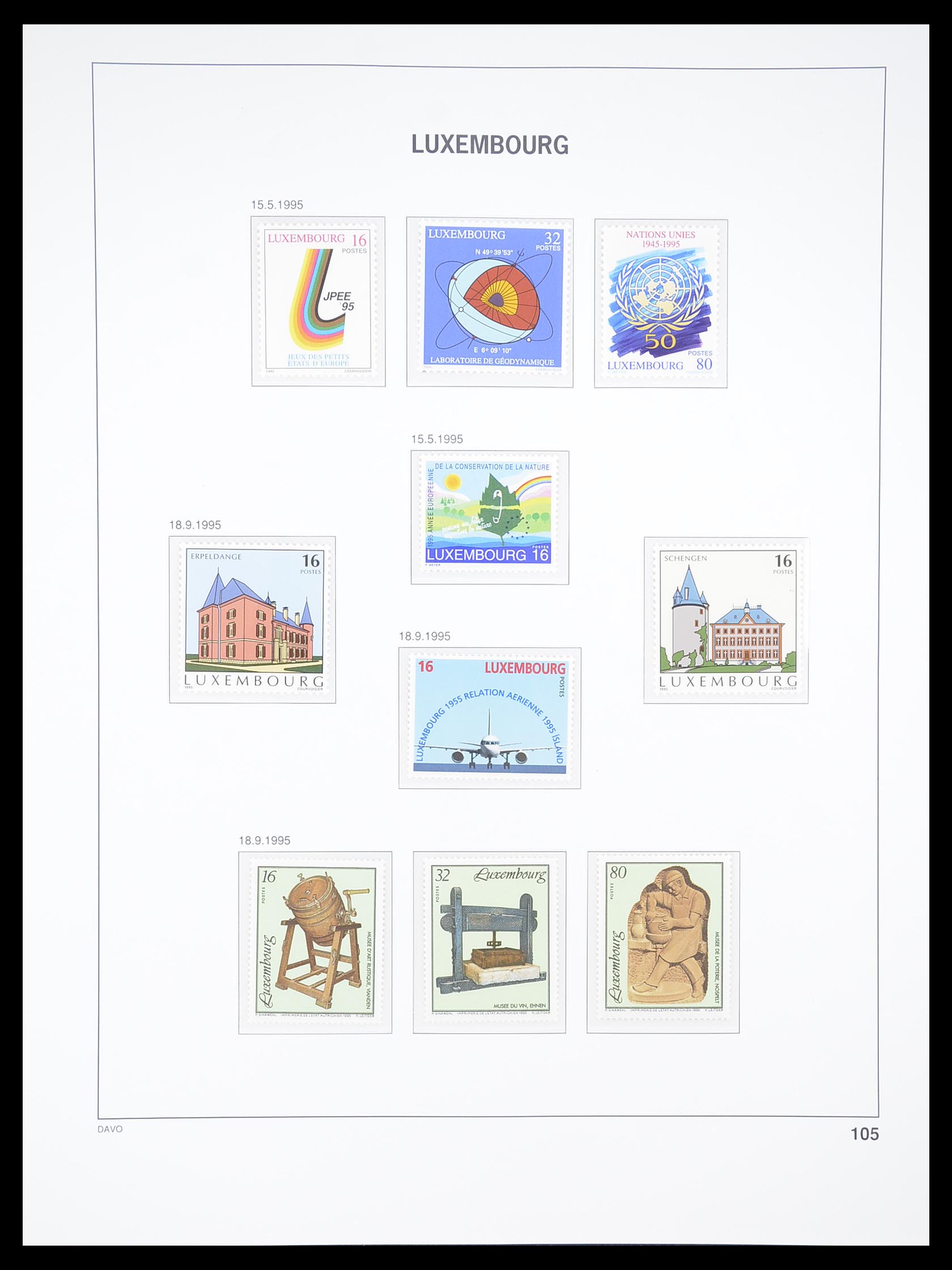 33381 112 - Postzegelverzameling 33381 Luxemburg 1852-2010.