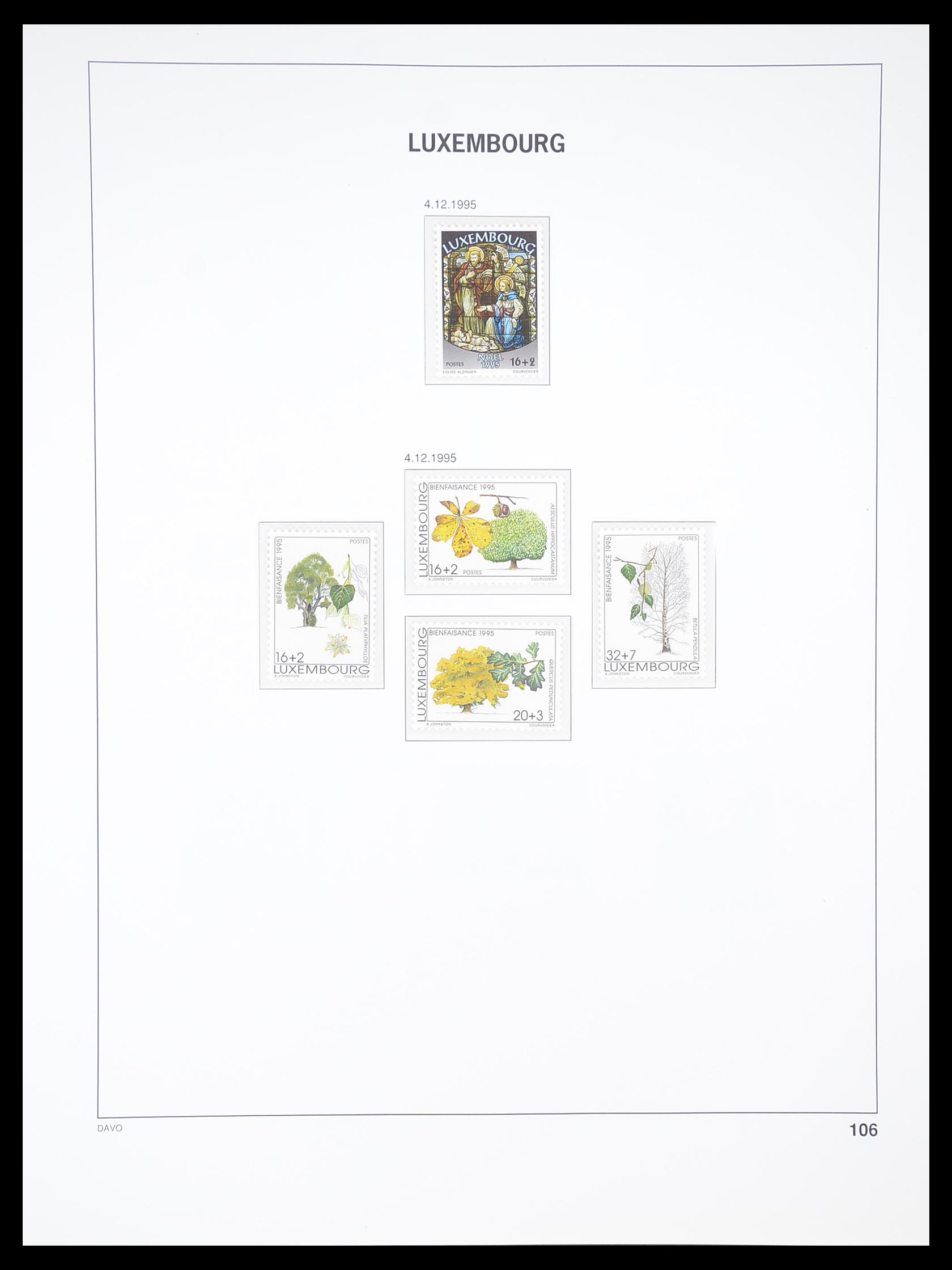 33381 113 - Postzegelverzameling 33381 Luxemburg 1852-2010.