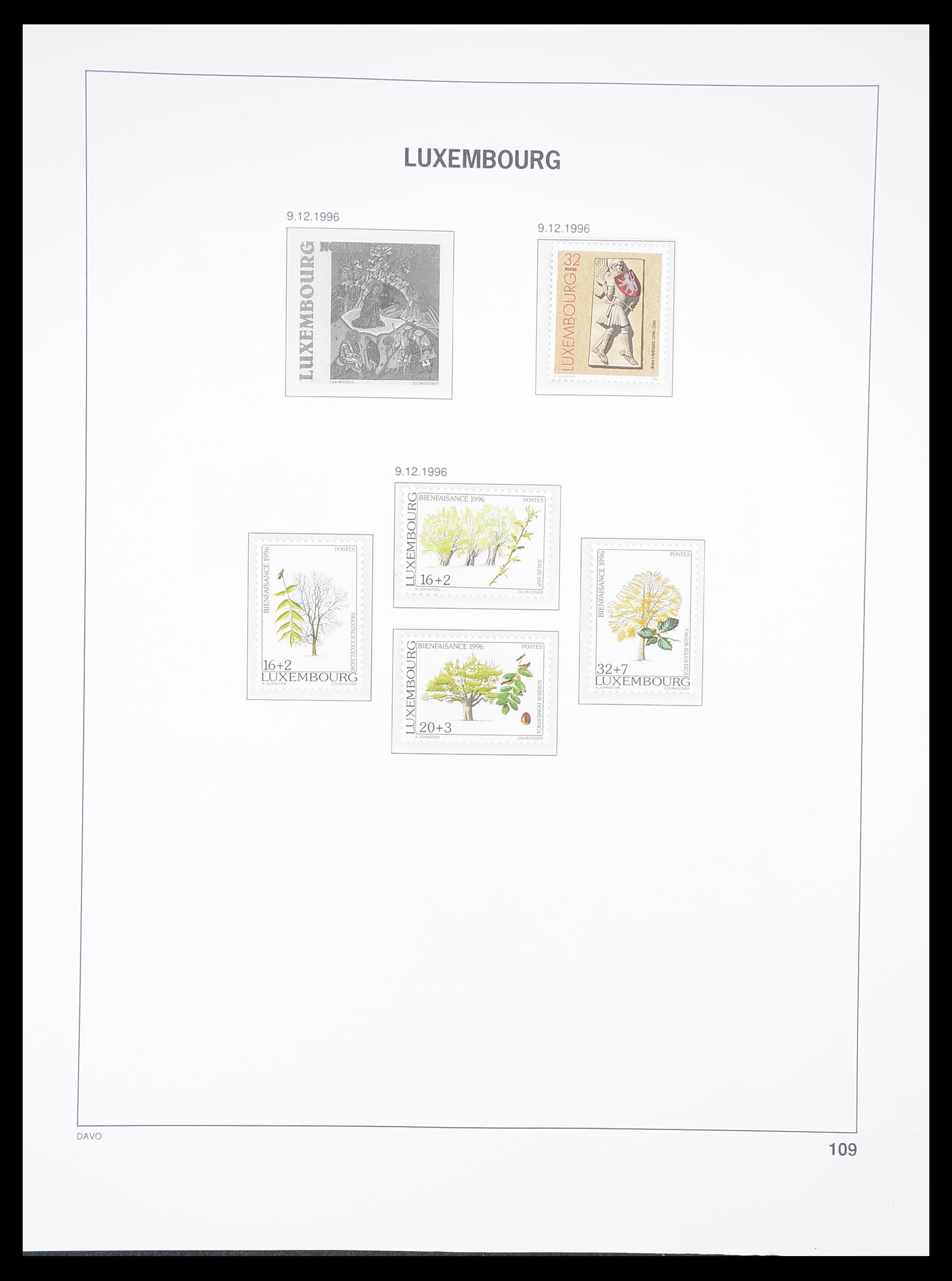 33381 116 - Postzegelverzameling 33381 Luxemburg 1852-2010.