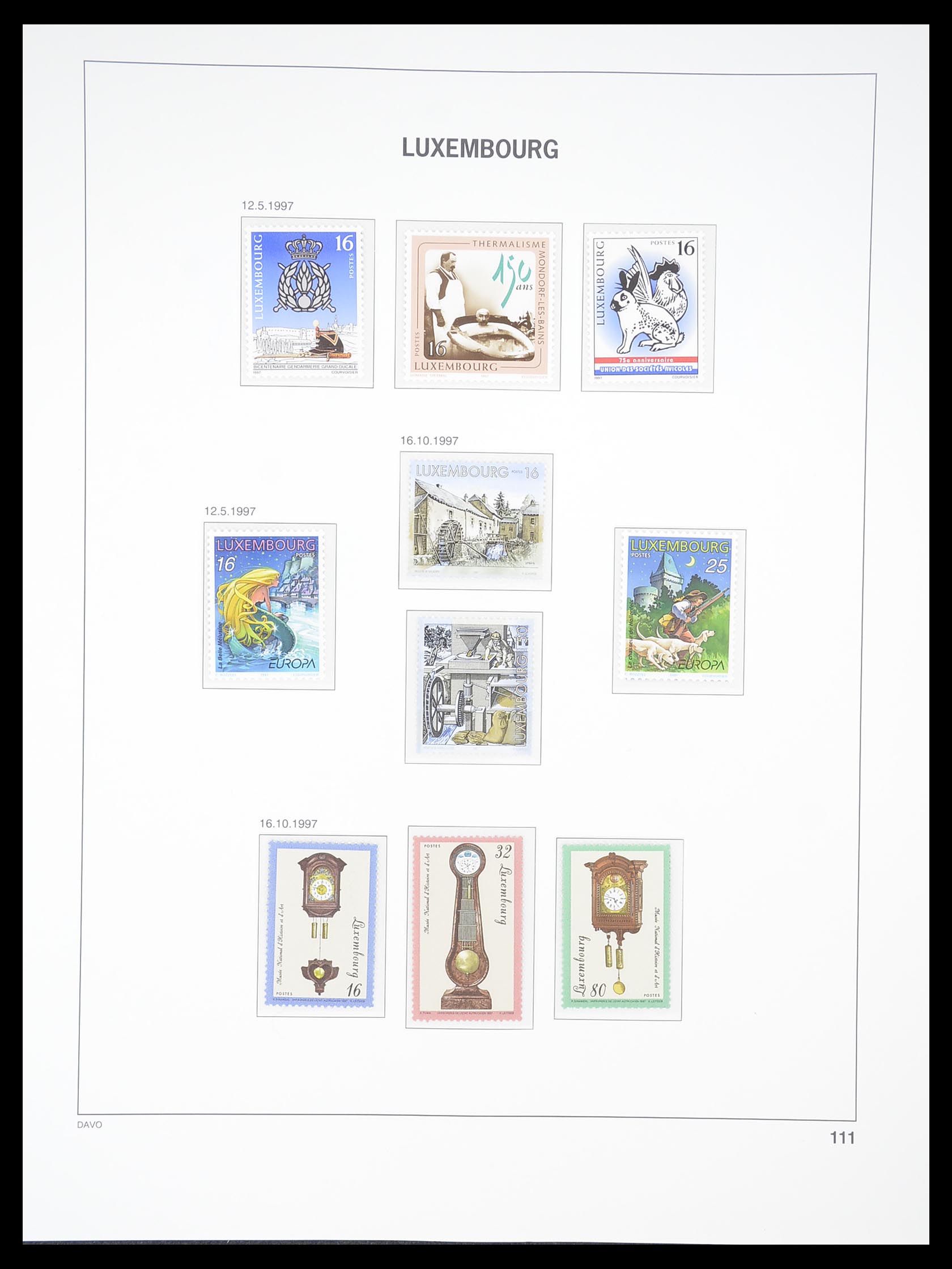 33381 118 - Postzegelverzameling 33381 Luxemburg 1852-2010.