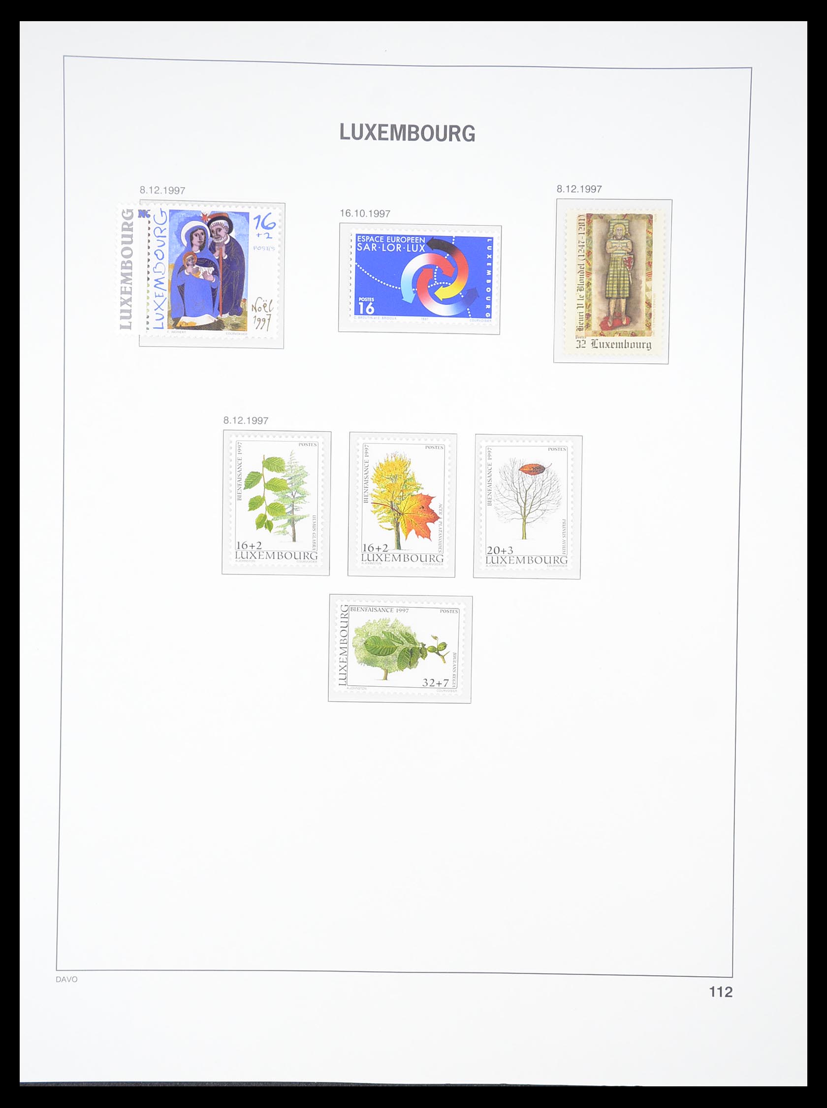 33381 119 - Postzegelverzameling 33381 Luxemburg 1852-2010.