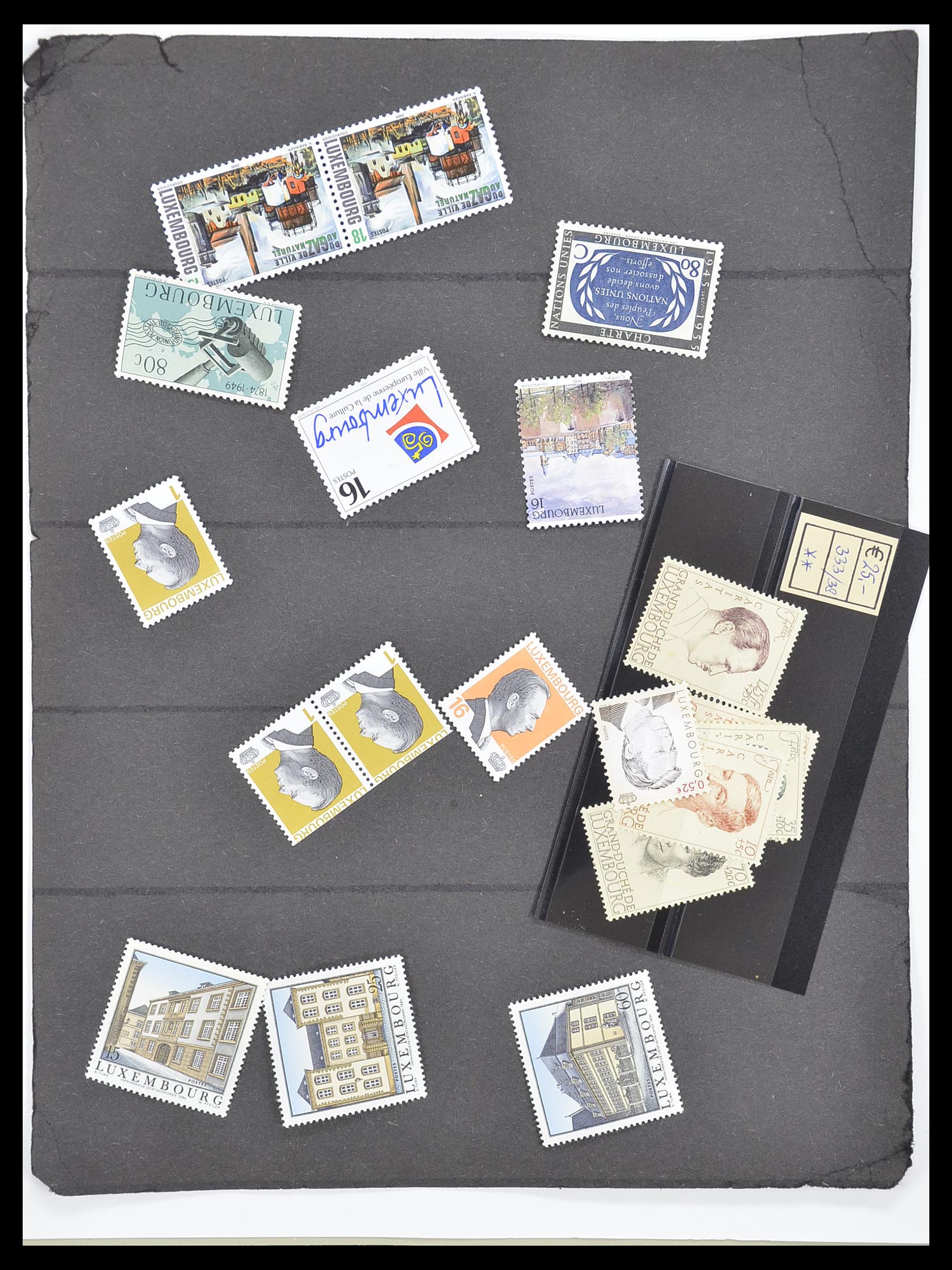 33381 120 - Postzegelverzameling 33381 Luxemburg 1852-2010.