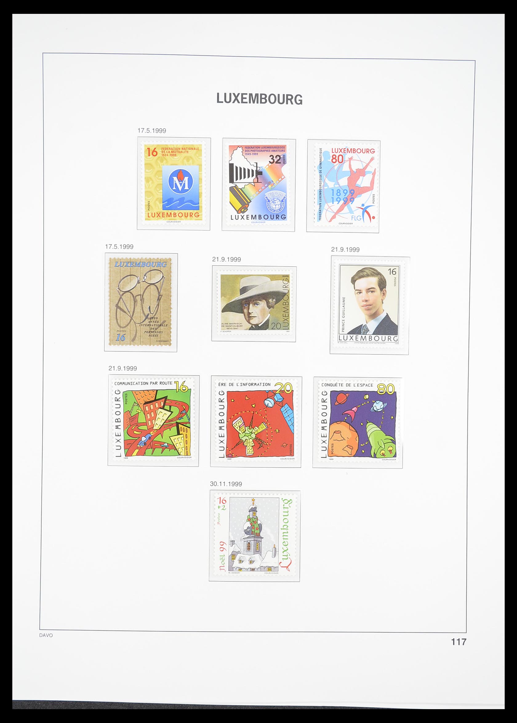 33381 125 - Postzegelverzameling 33381 Luxemburg 1852-2010.