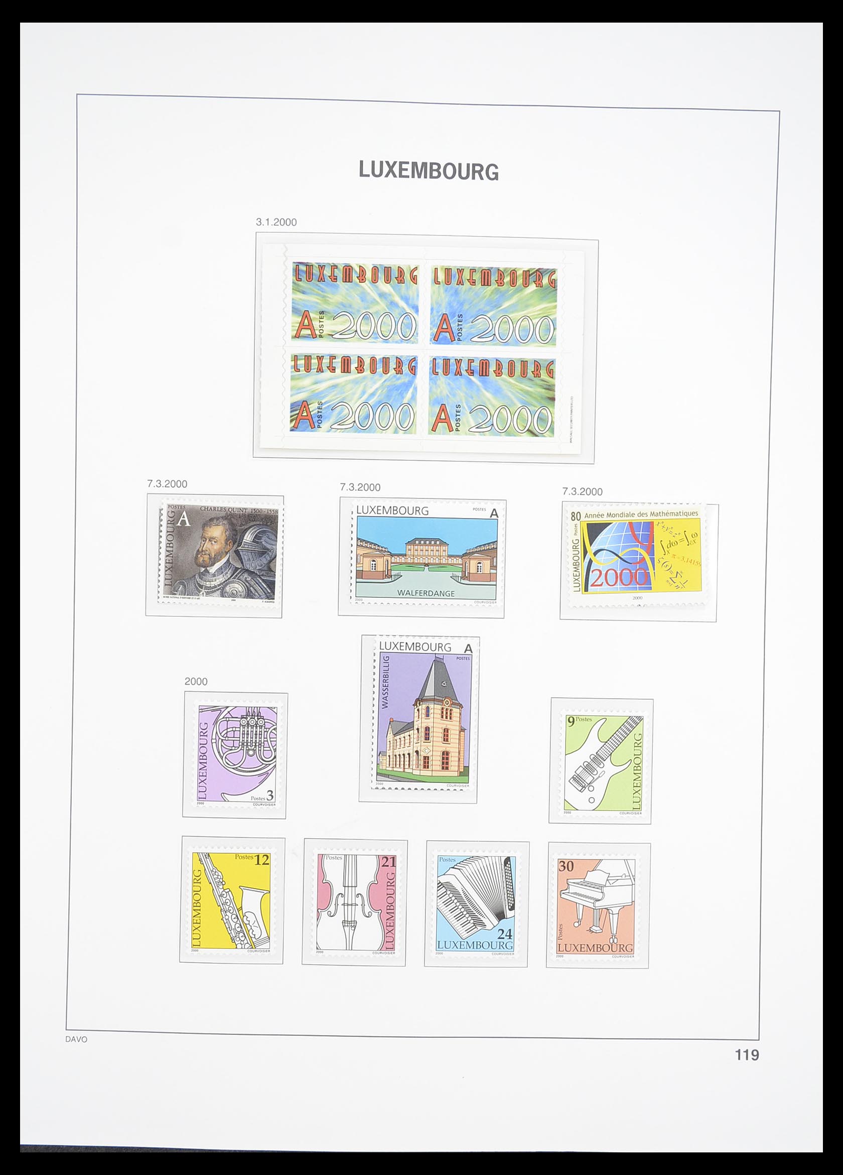 33381 127 - Postzegelverzameling 33381 Luxemburg 1852-2010.