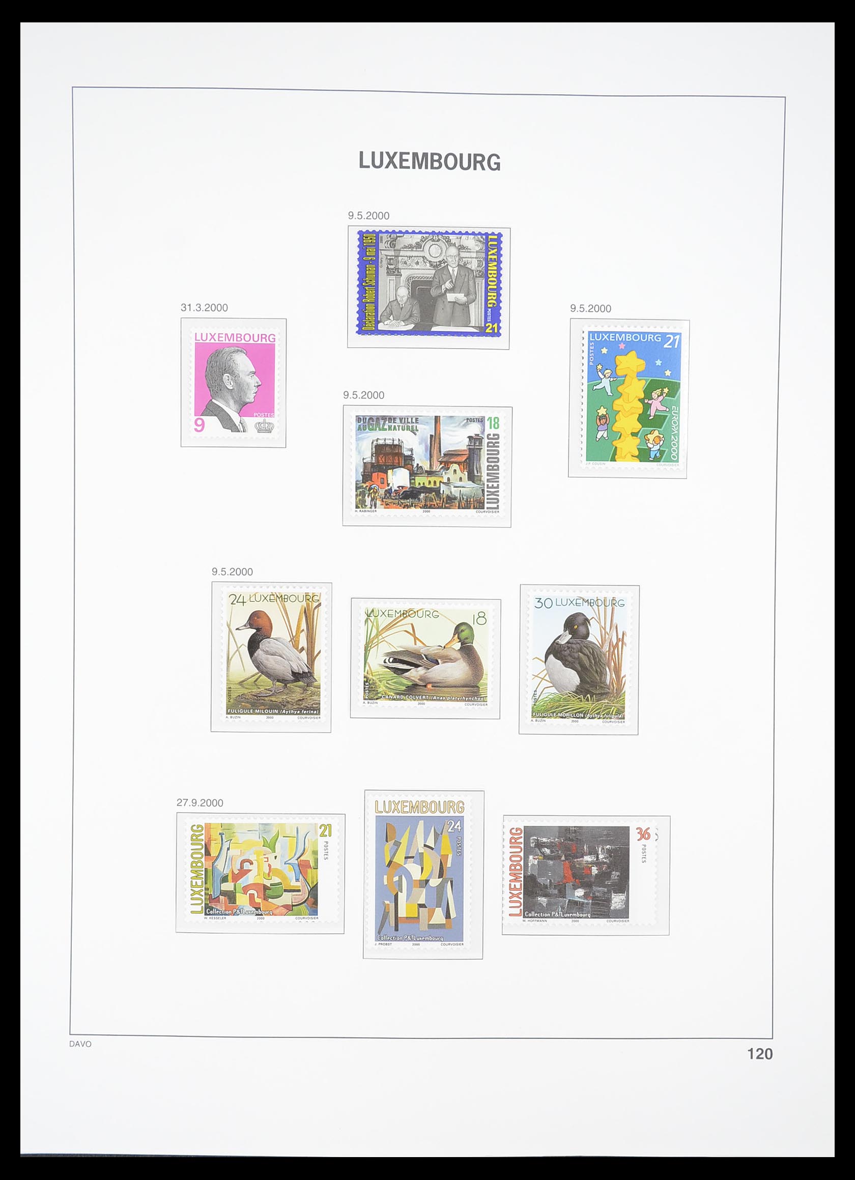 33381 129 - Postzegelverzameling 33381 Luxemburg 1852-2010.