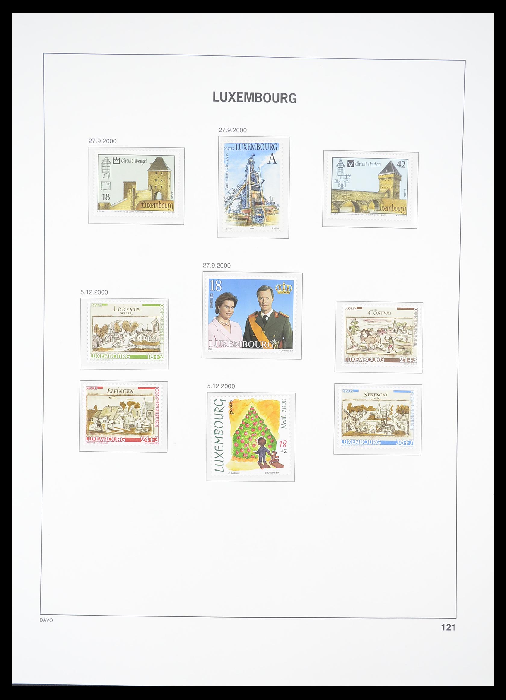 33381 130 - Postzegelverzameling 33381 Luxemburg 1852-2010.