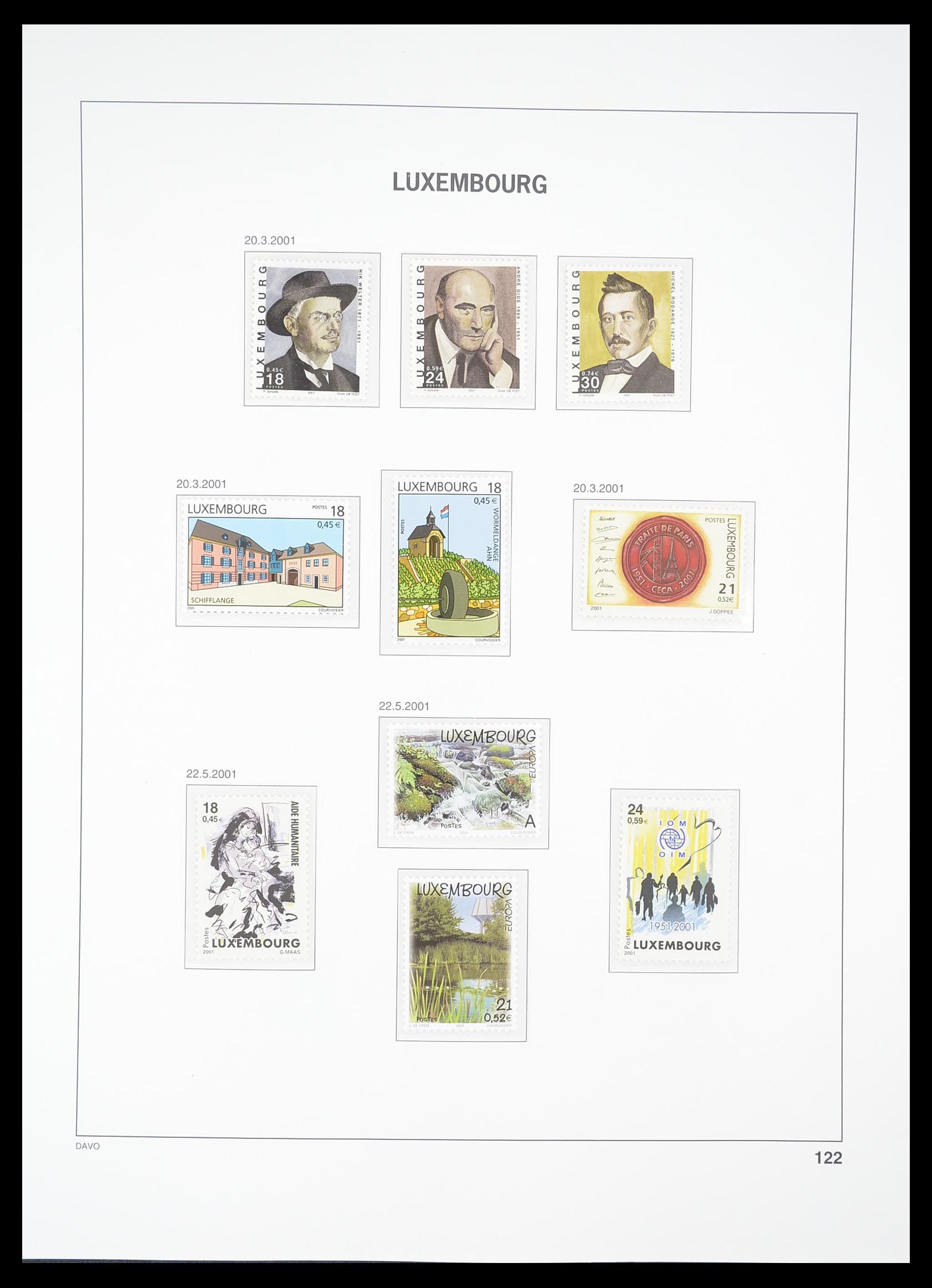 33381 131 - Postzegelverzameling 33381 Luxemburg 1852-2010.