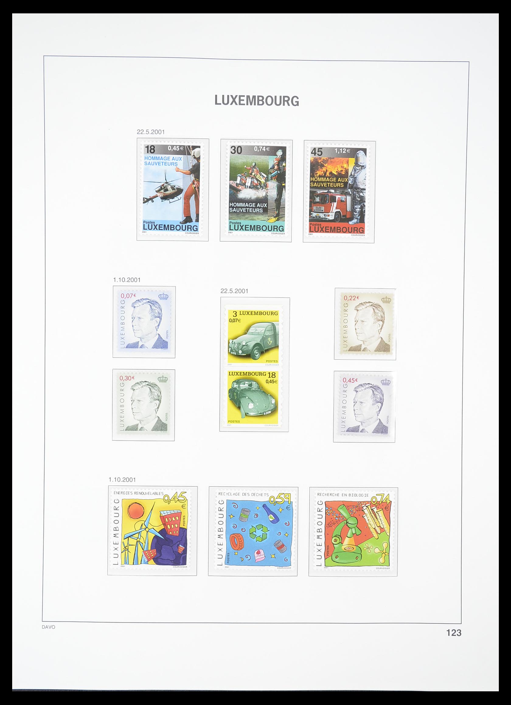 33381 132 - Postzegelverzameling 33381 Luxemburg 1852-2010.