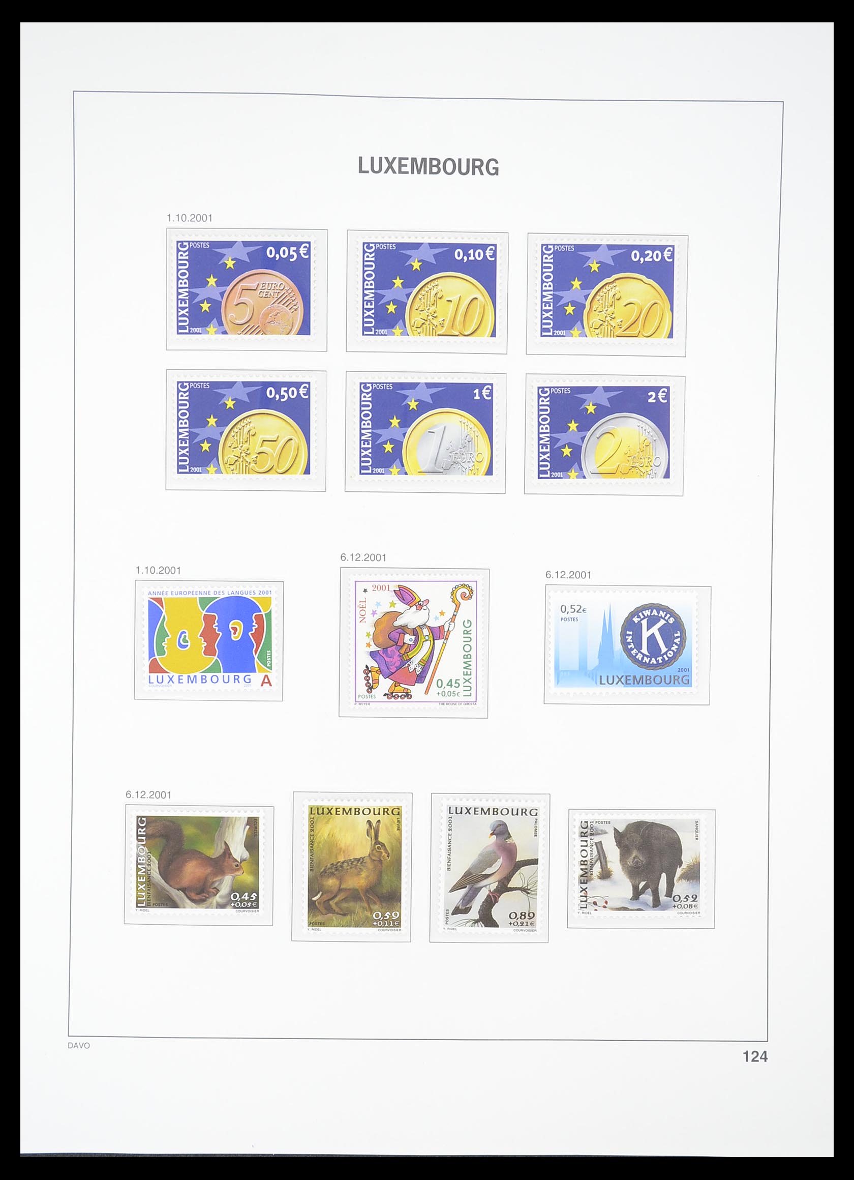33381 133 - Postzegelverzameling 33381 Luxemburg 1852-2010.