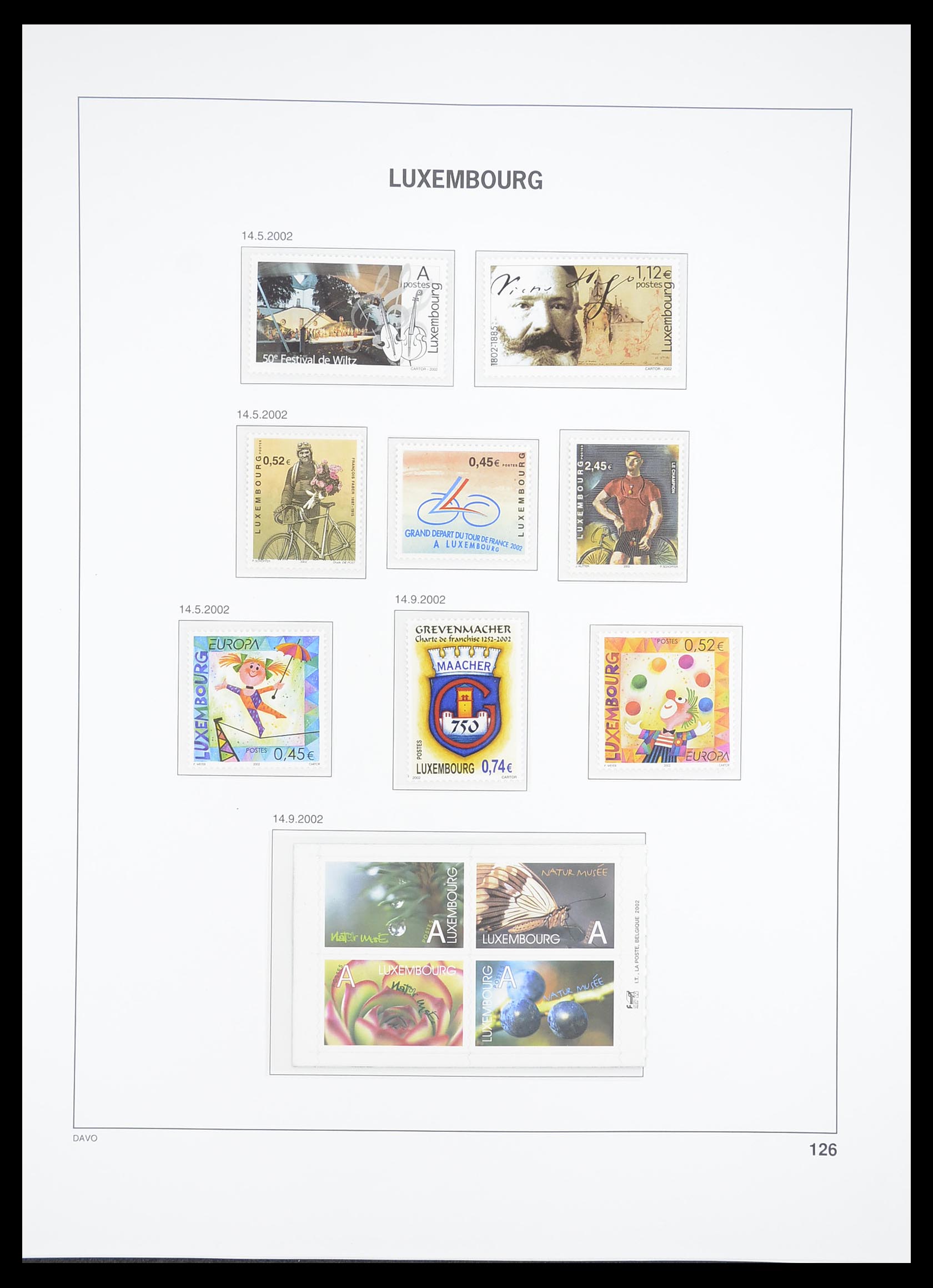 33381 135 - Postzegelverzameling 33381 Luxemburg 1852-2010.