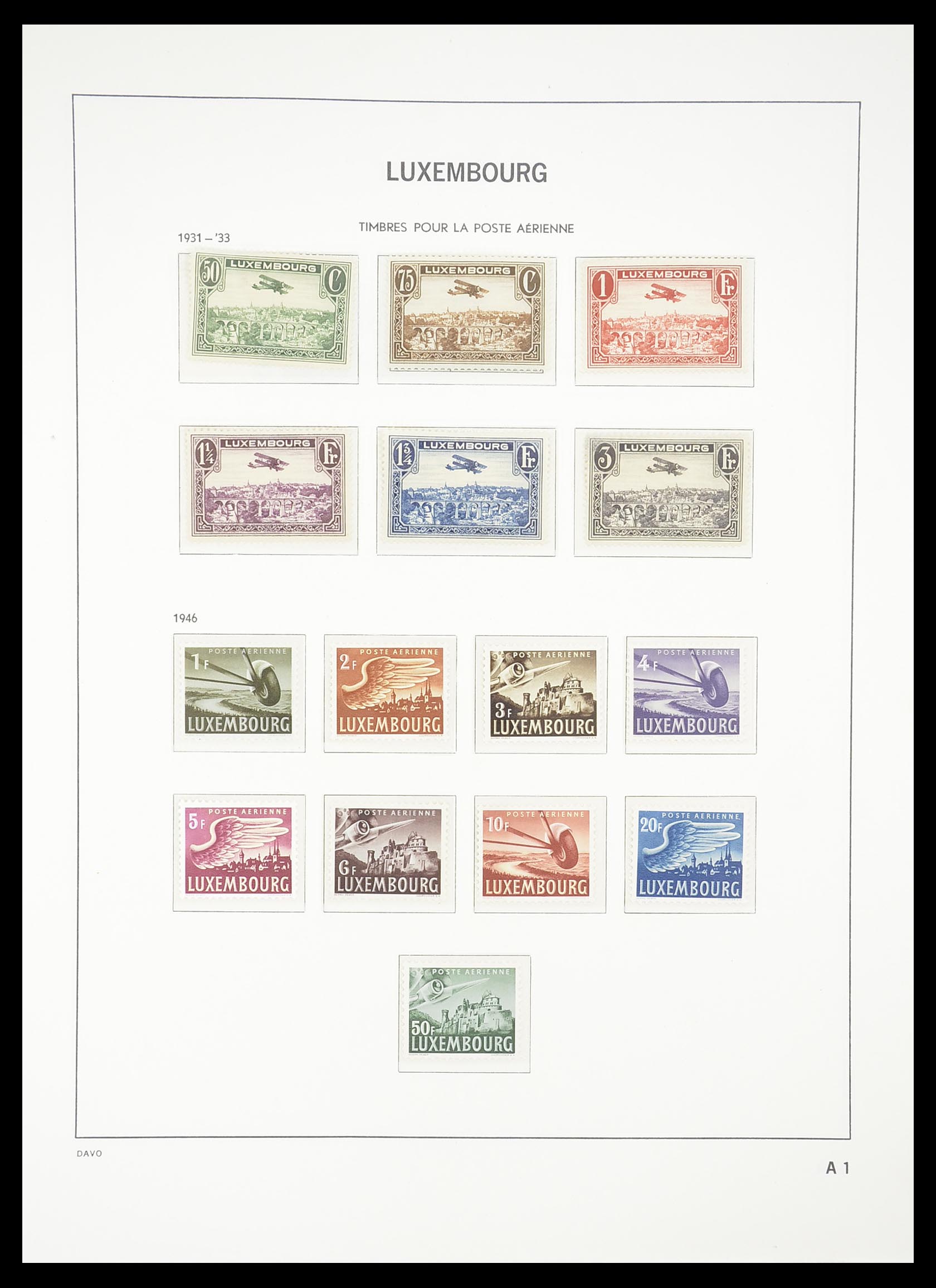 33381 166 - Postzegelverzameling 33381 Luxemburg 1852-2010.