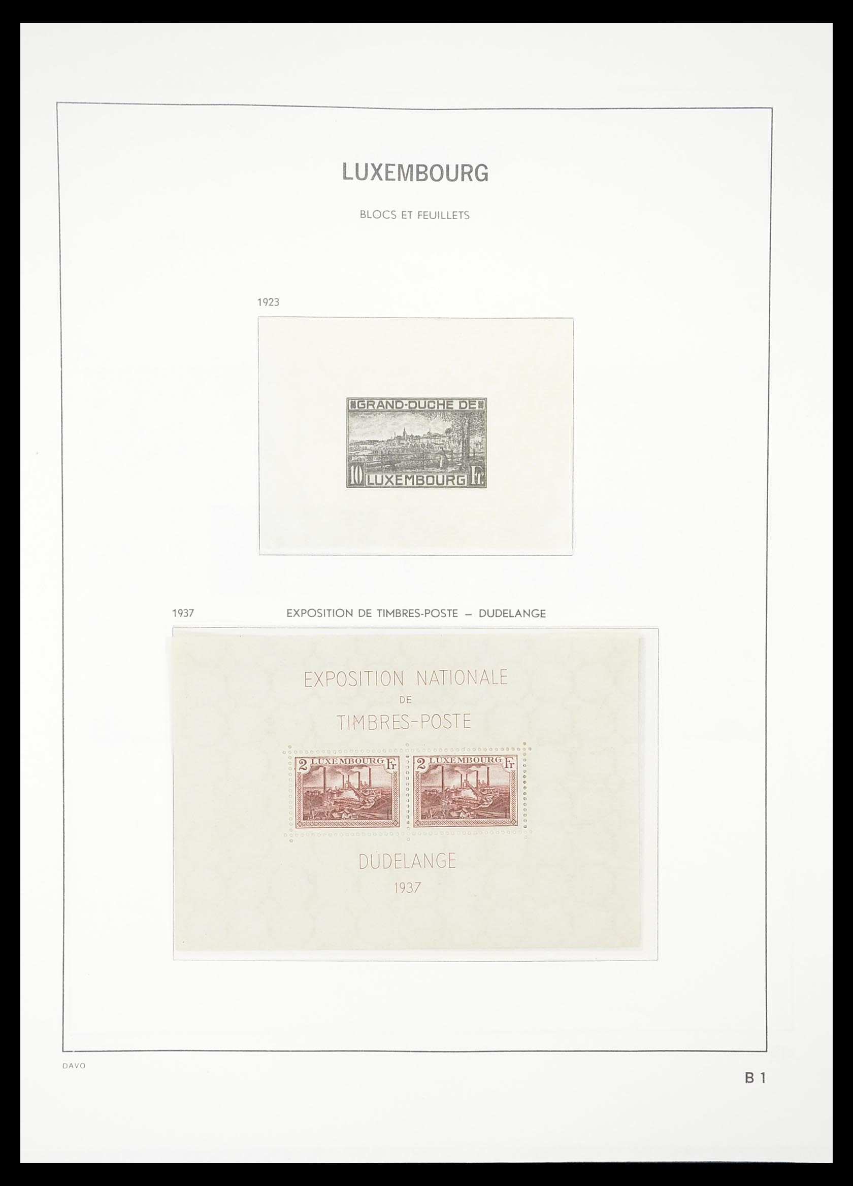 33381 167 - Postzegelverzameling 33381 Luxemburg 1852-2010.